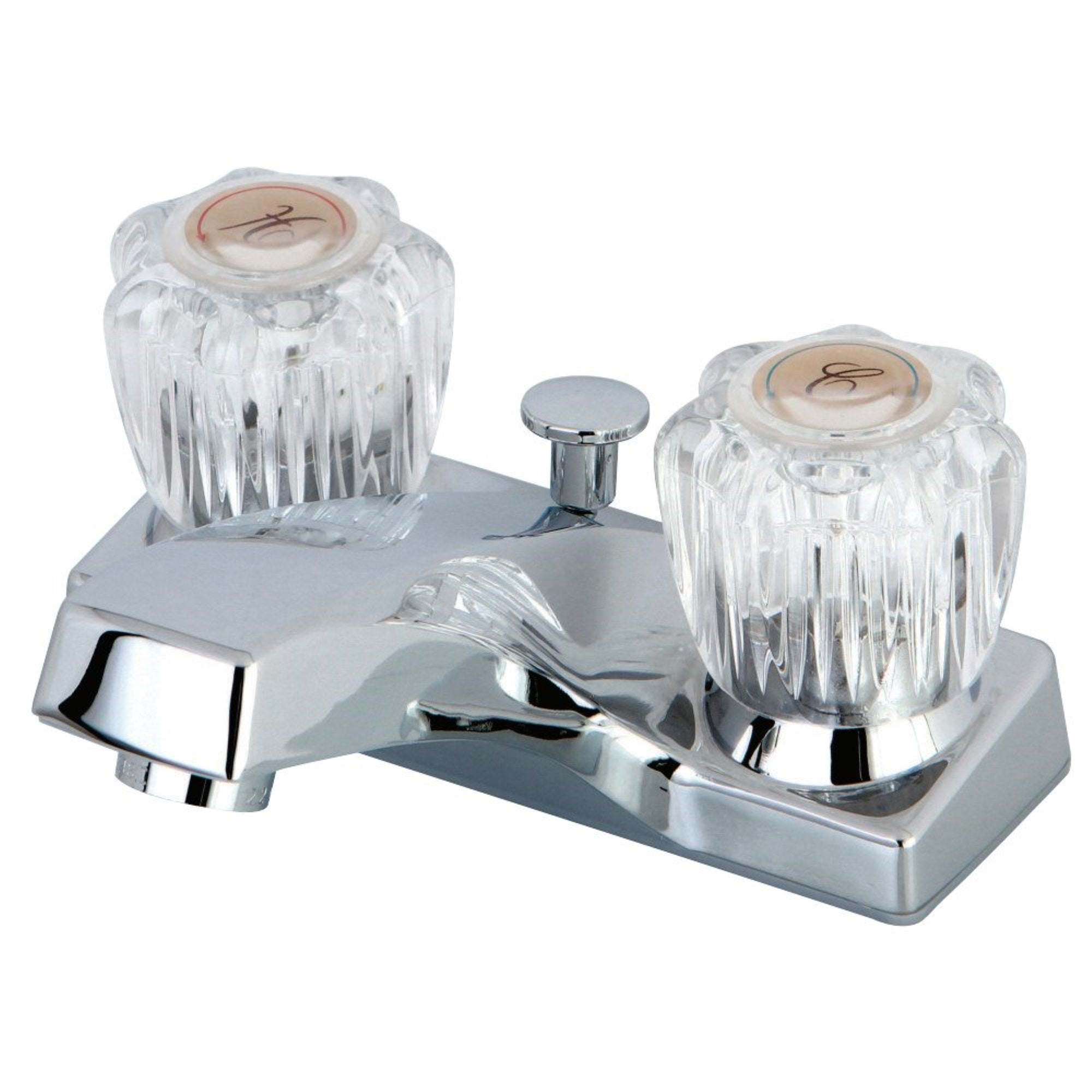 Kingston Brass Fb101 4 In. Centerset Bathroom Faucet, Polished Chrome