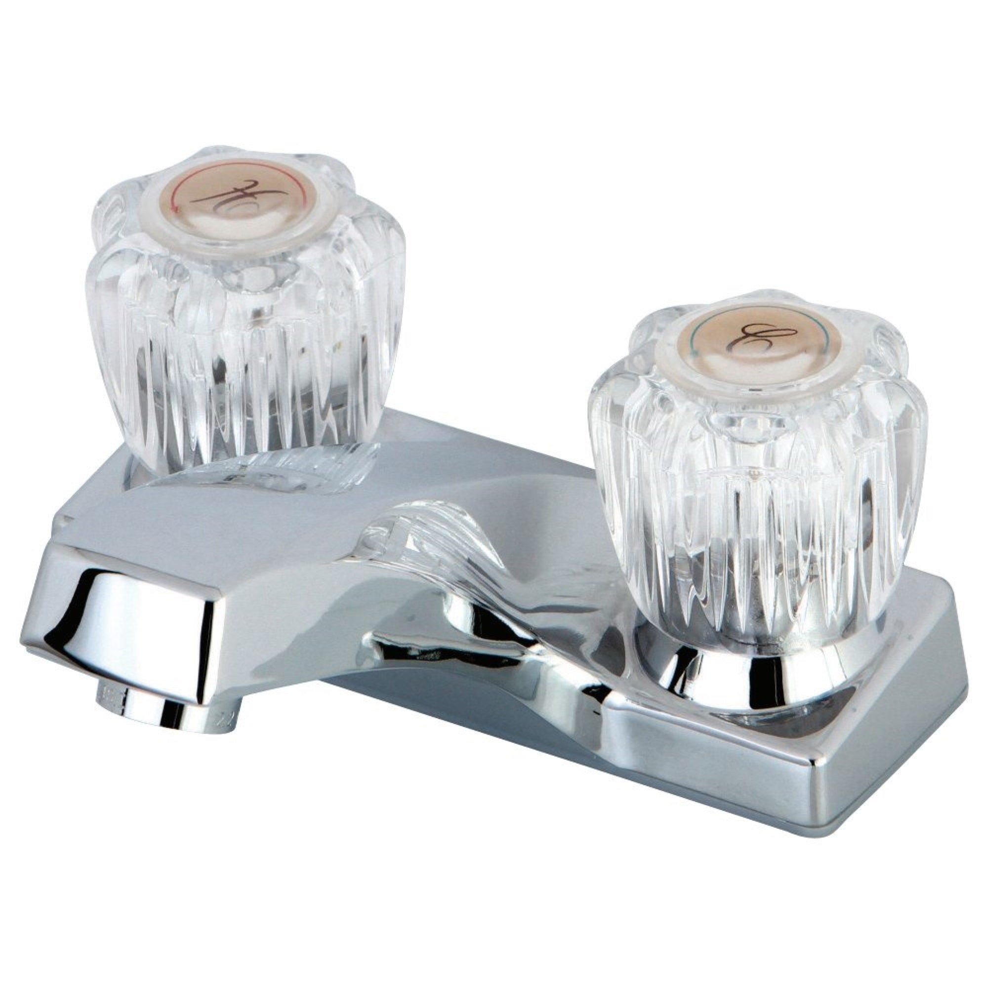 Kingston Brass Fb101Lp 4 In. Centerset Bathroom Faucet, Polished Chrome