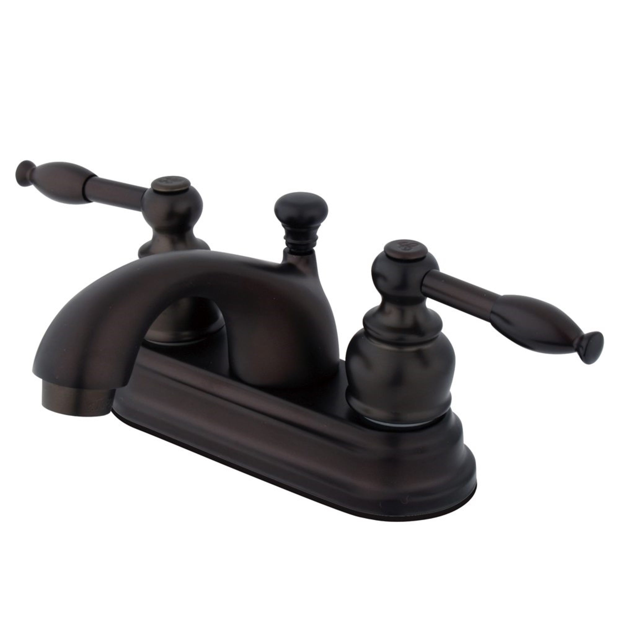 Kingston Brass Fb2605Kl 4 In. Centerset Bathroom Faucet, Oil Rubbed Bronze