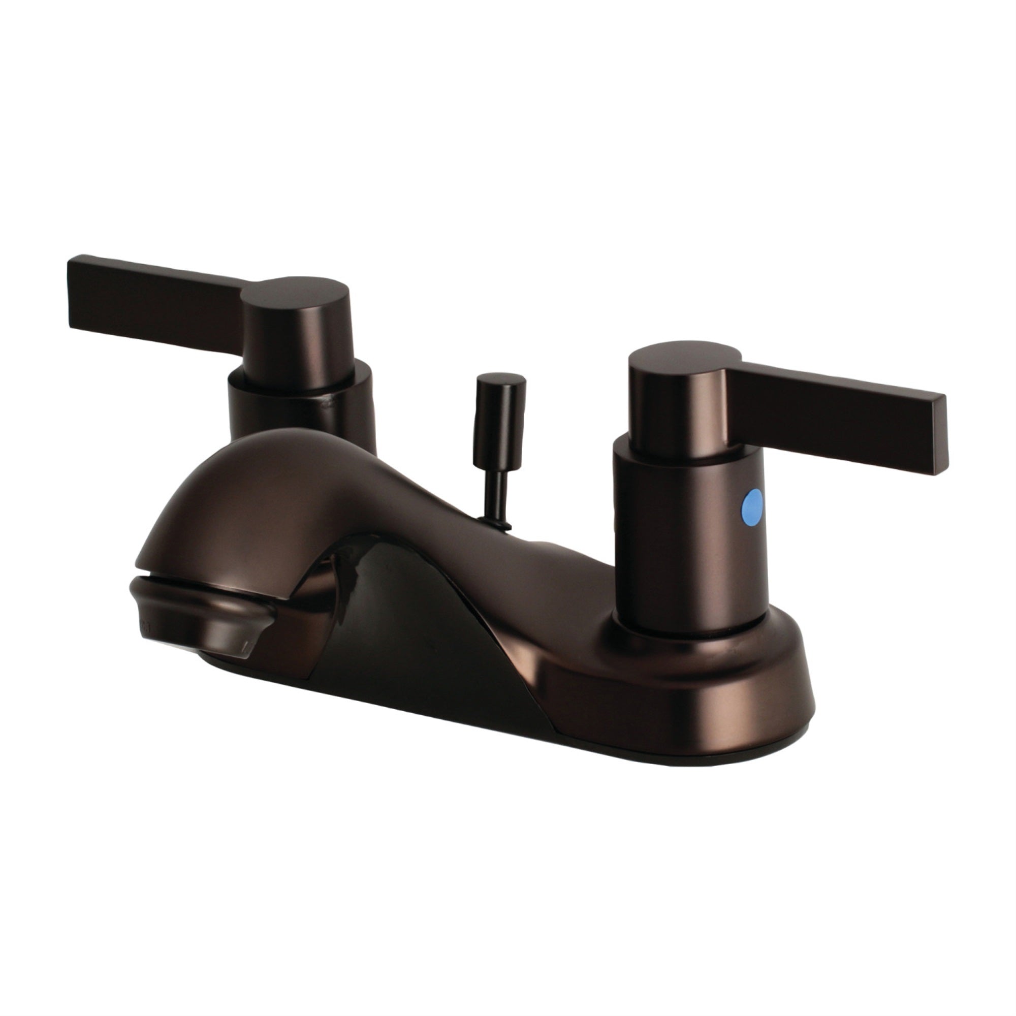 Kingston Brass Fb5625Ndl 4 In. Centerset Bathroom Faucet, Oil Rubbed Bronze
