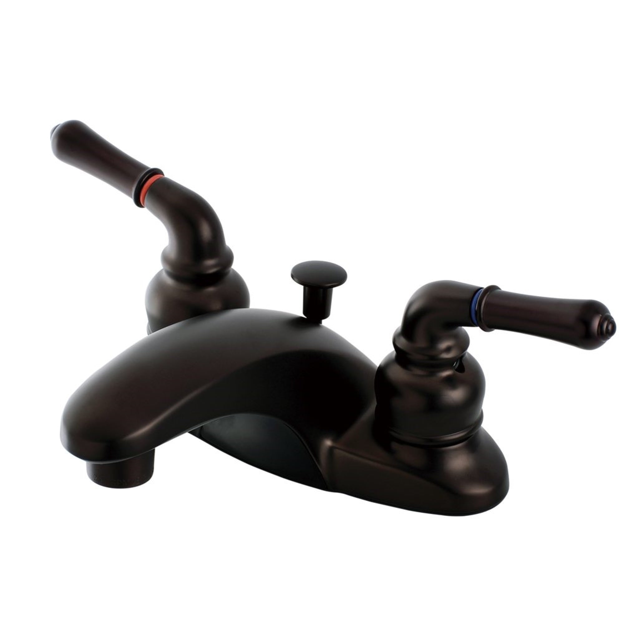 Kingston Brass Fb625 4 In. Centerset Bathroom Faucet, Oil Rubbed Bronze
