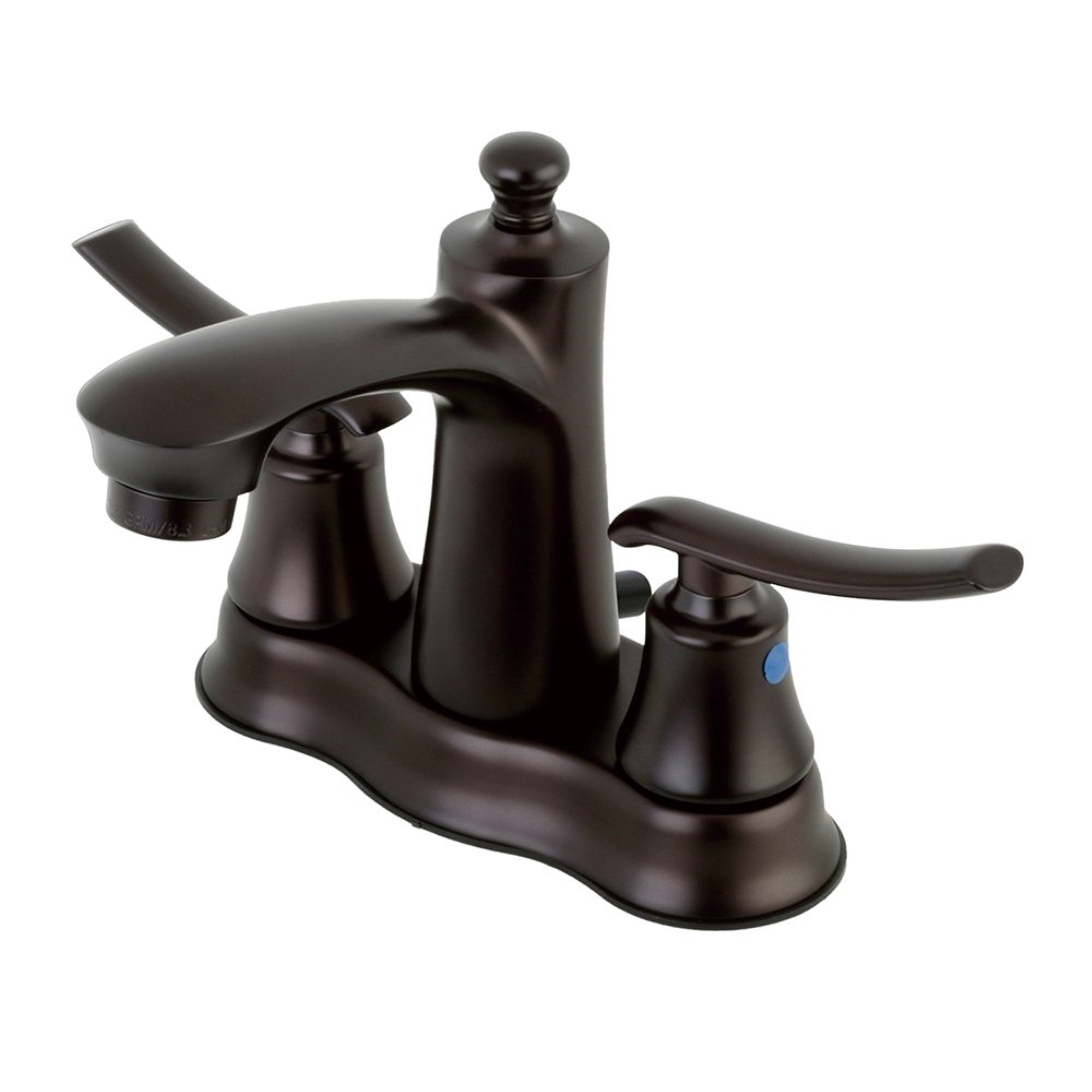Kingston Brass Fb7615Jl 4 In. Centerset Bathroom Faucet, Oil Rubbed Bronze