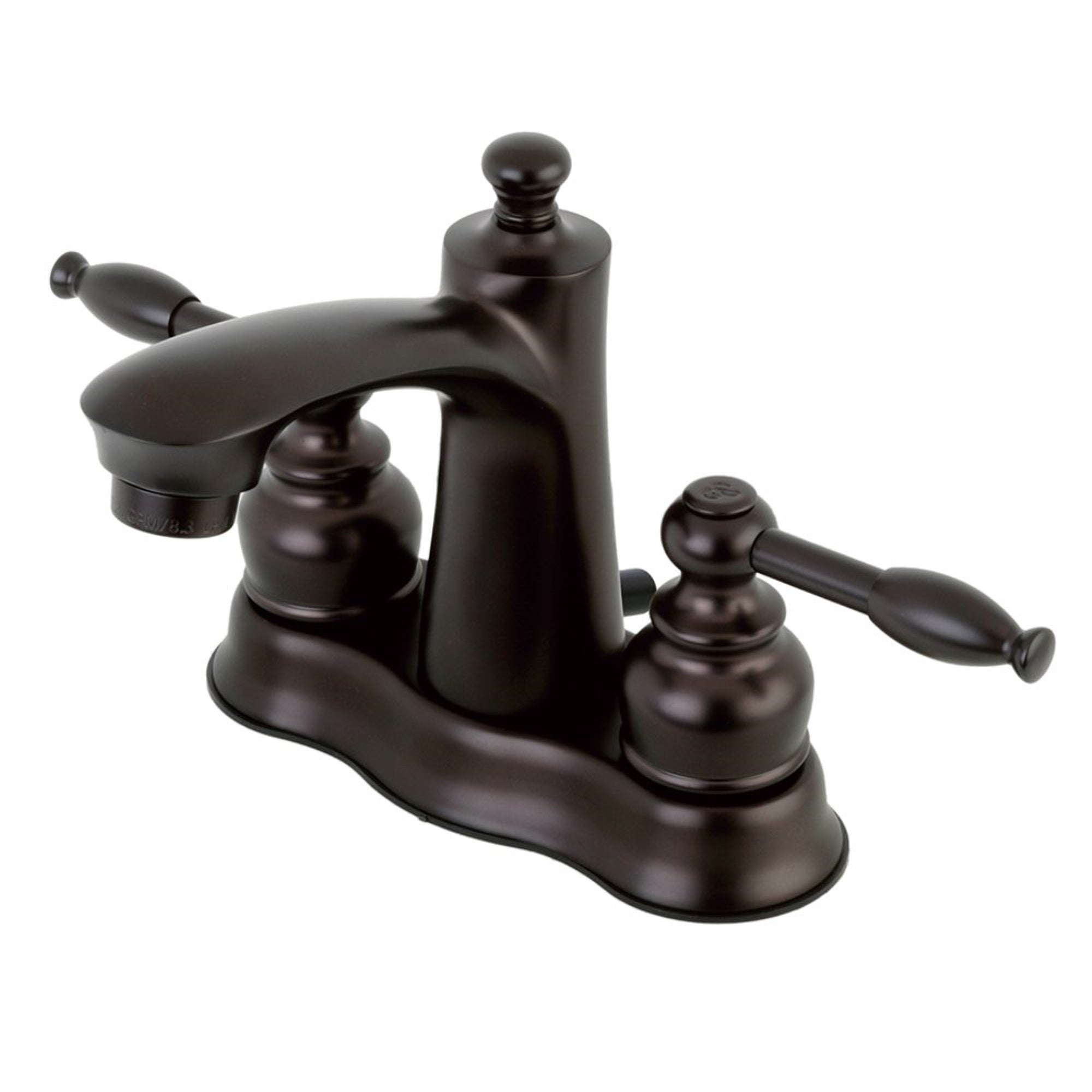 Kingston Brass Fb7615Kl 4 In. Centerset Bathroom Faucet, Oil Rubbed Bronze