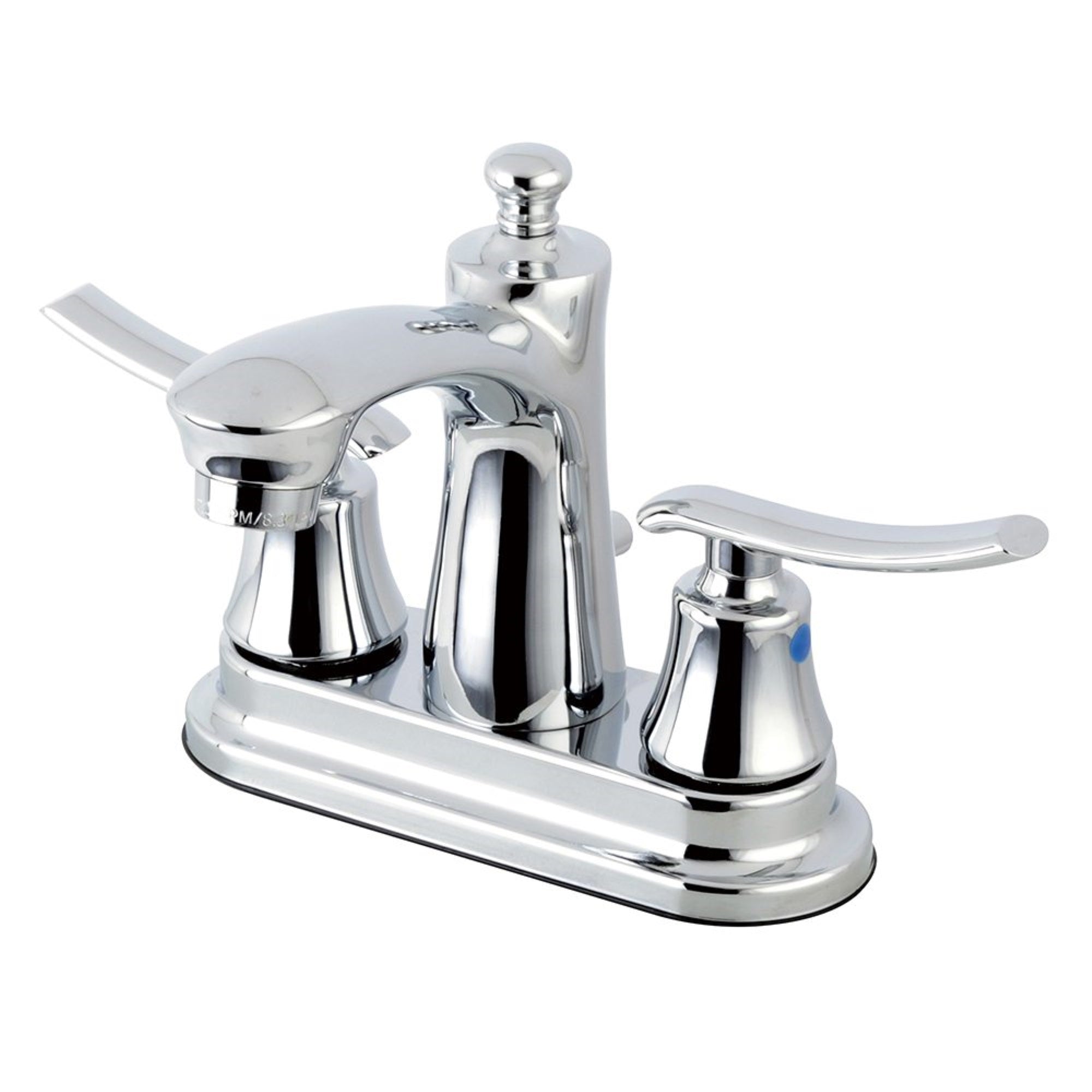 Kingston Brass Fb7621Jl 4 In. Centerset Bathroom Faucet, Polished Chrome