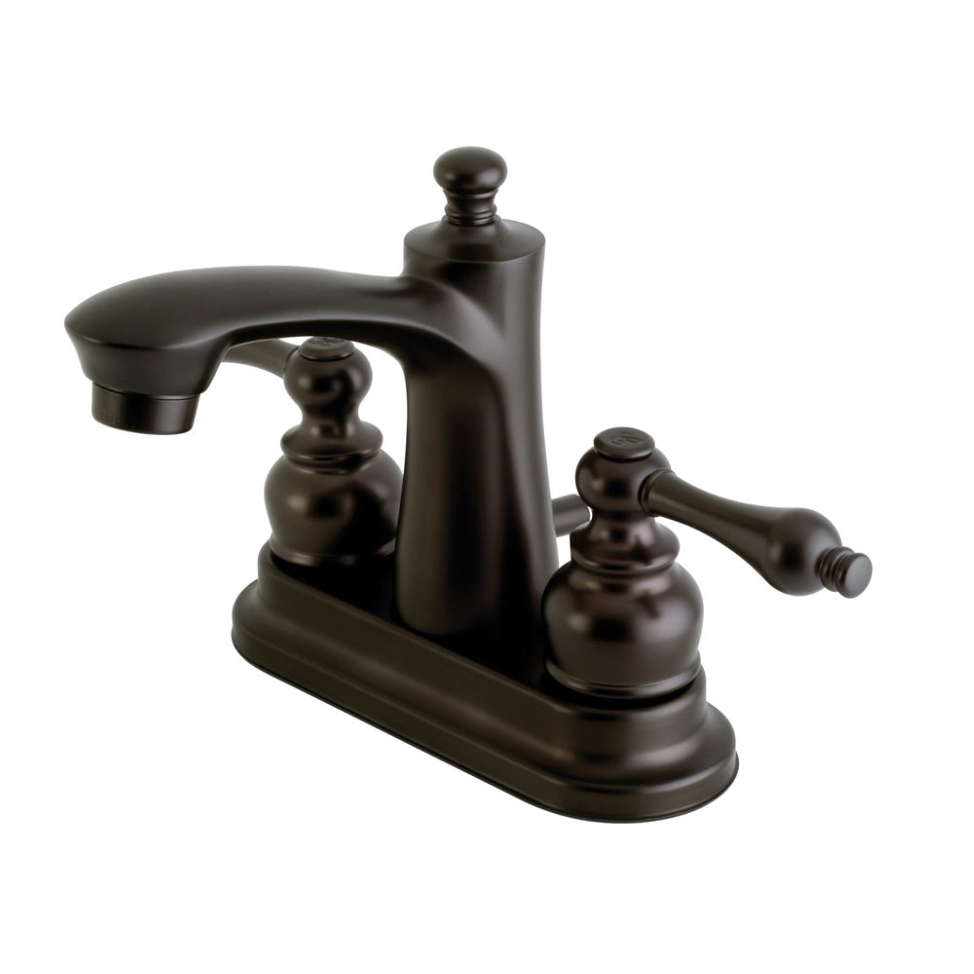 Kingston Brass Fb7625Al 4 In. Centerset Bathroom Faucet, Oil Rubbed Bronze