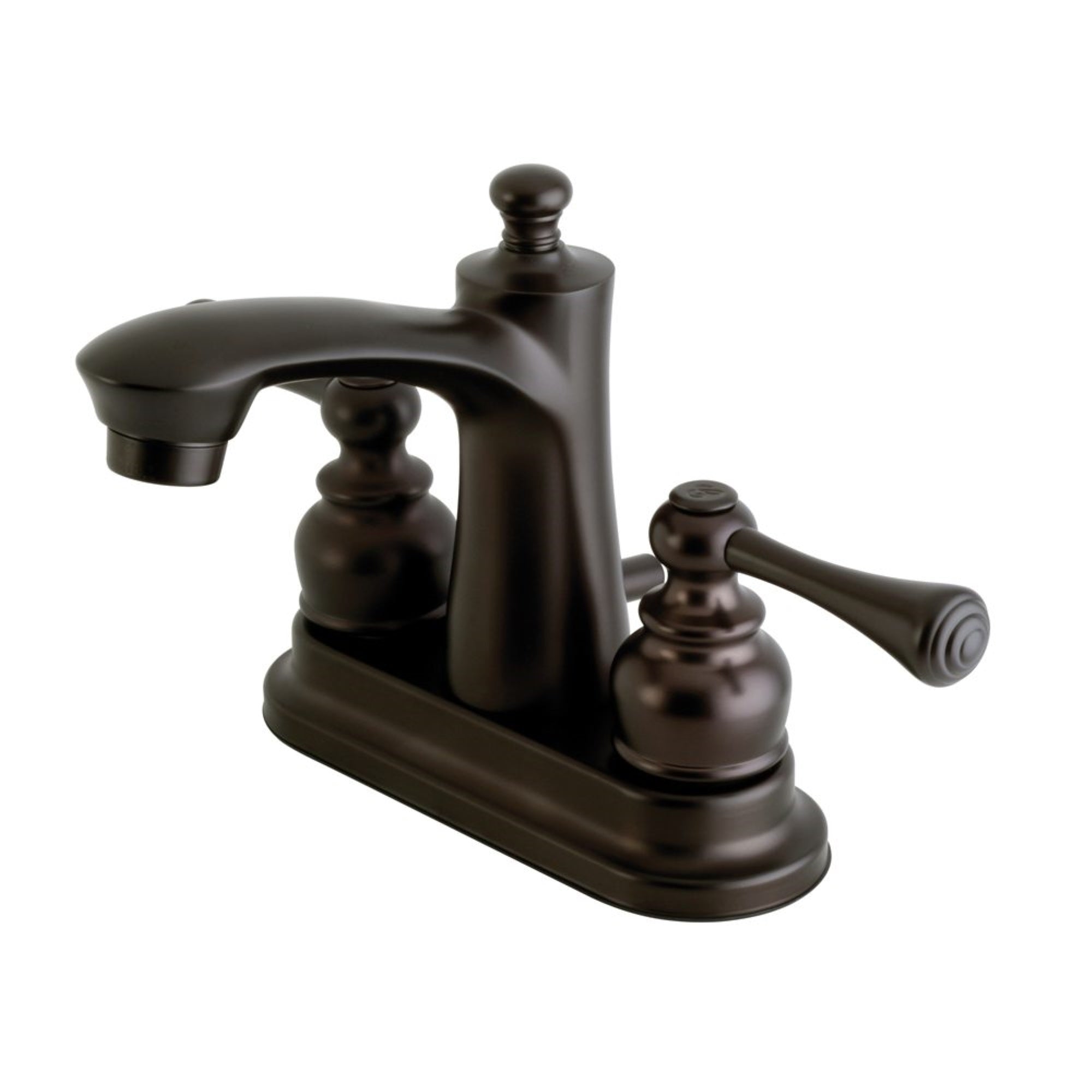Kingston Brass Fb7625Bl 4 In. Centerset Bathroom Faucet, Oil Rubbed Bronze