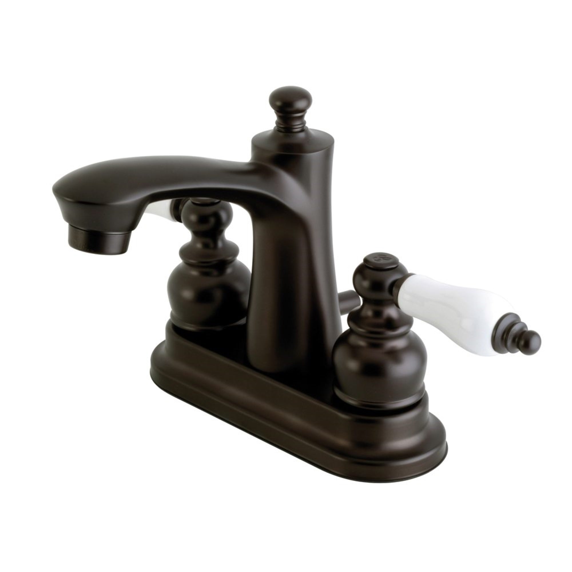 Kingston Brass Fb7625Pl 4 In. Centerset Bathroom Faucet, Oil Rubbed Bronze
