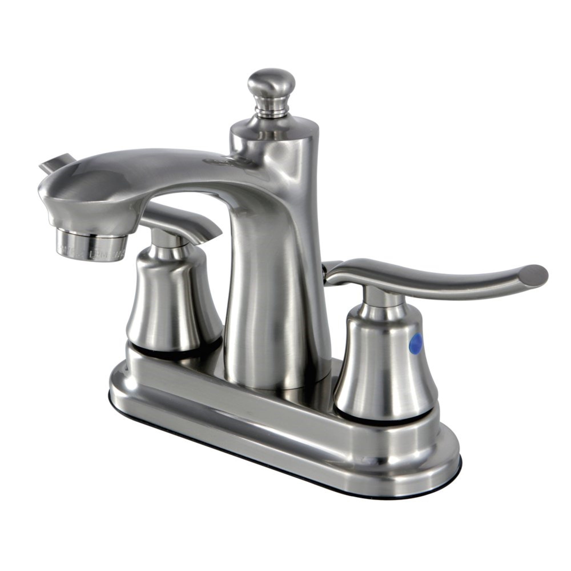 Kingston Brass Fb7628Jl 4 In. Centerset Bathroom Faucet, Brushed Nickel