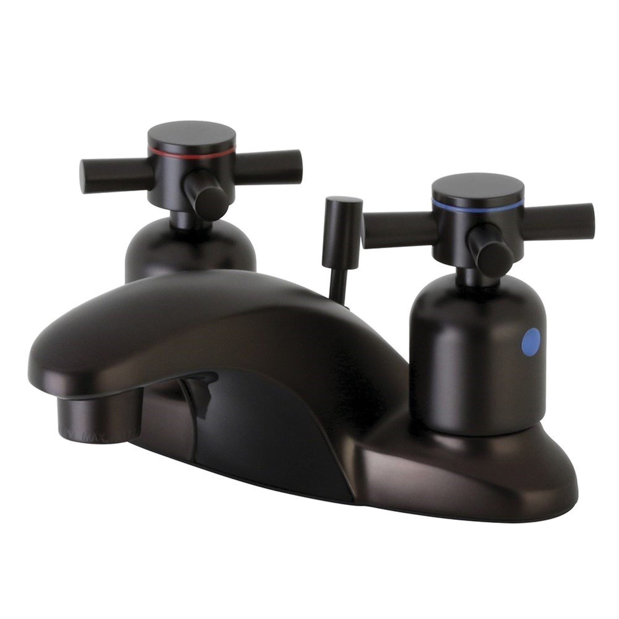 Kingston Brass Fb8625Dx 4 In. Centerset Bathroom Faucet, Oil Rubbed Bronze