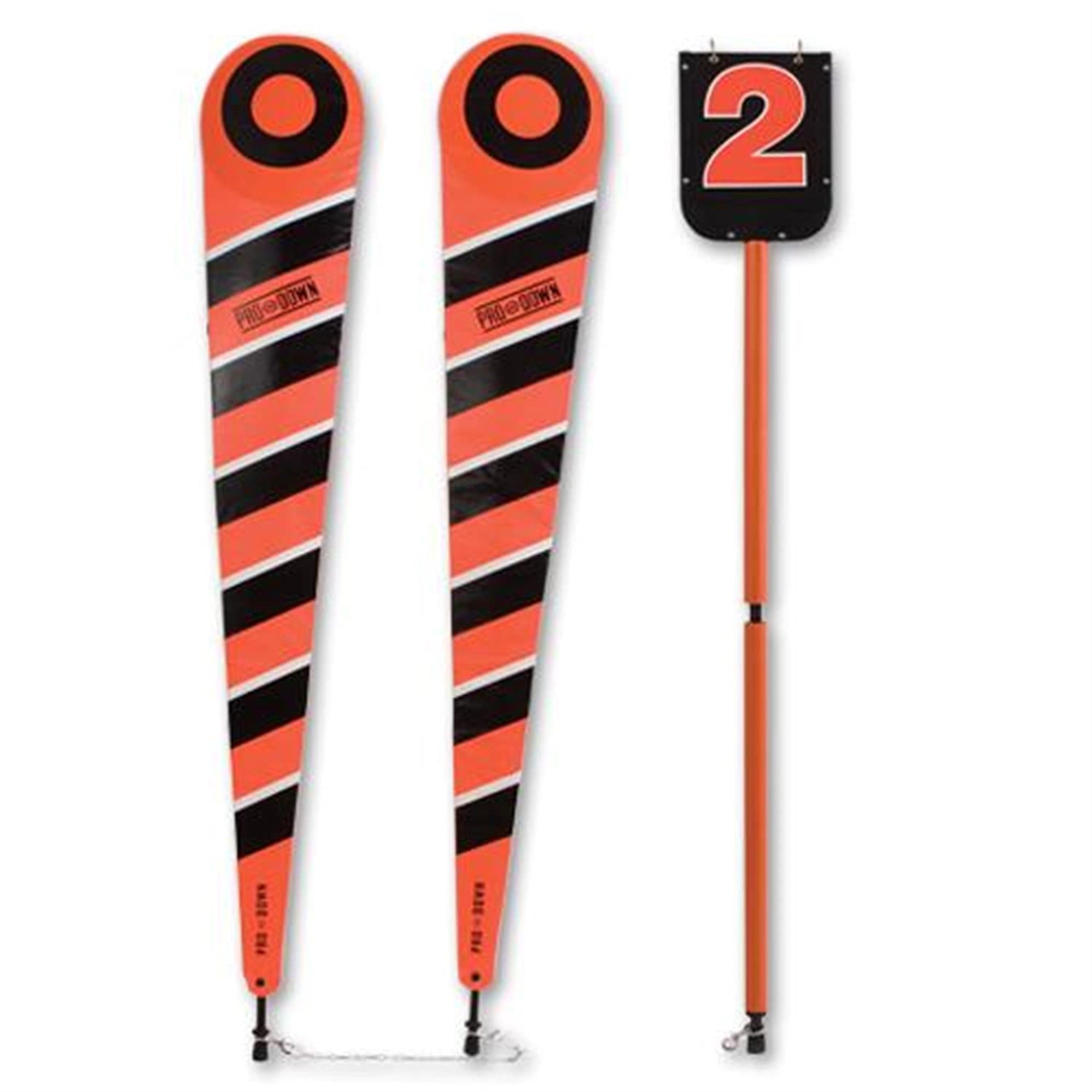 Diagonal Chain Set & Padded Flip Down Indicator