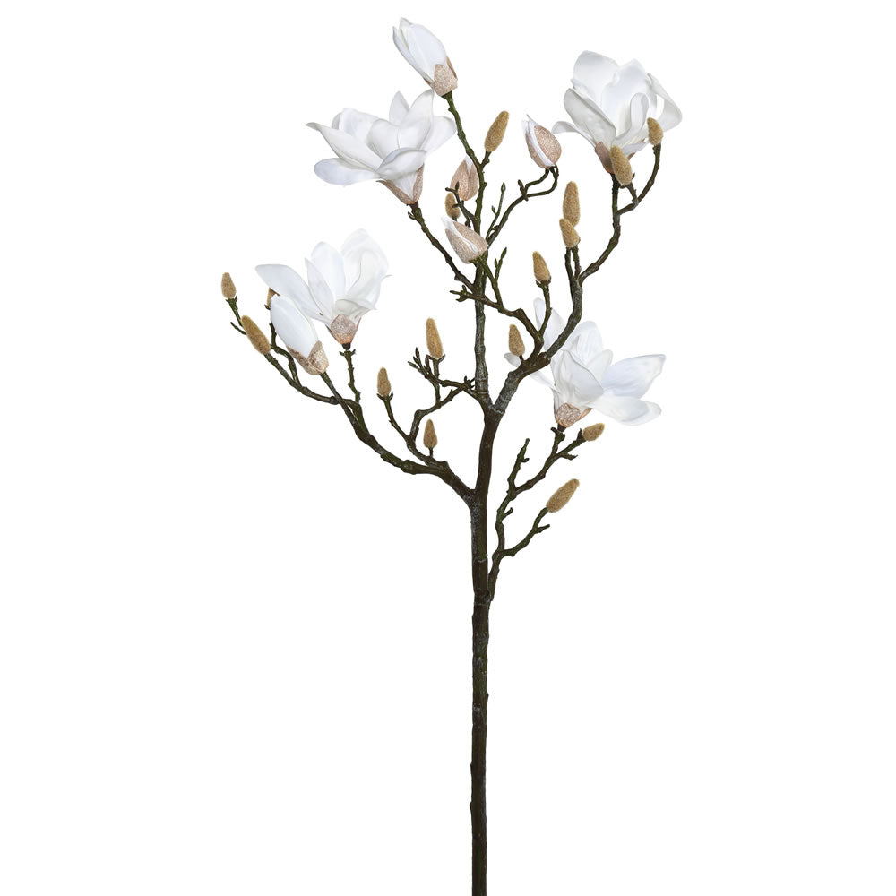 Vickerman 42'' White Magnolia Spray - FD170801