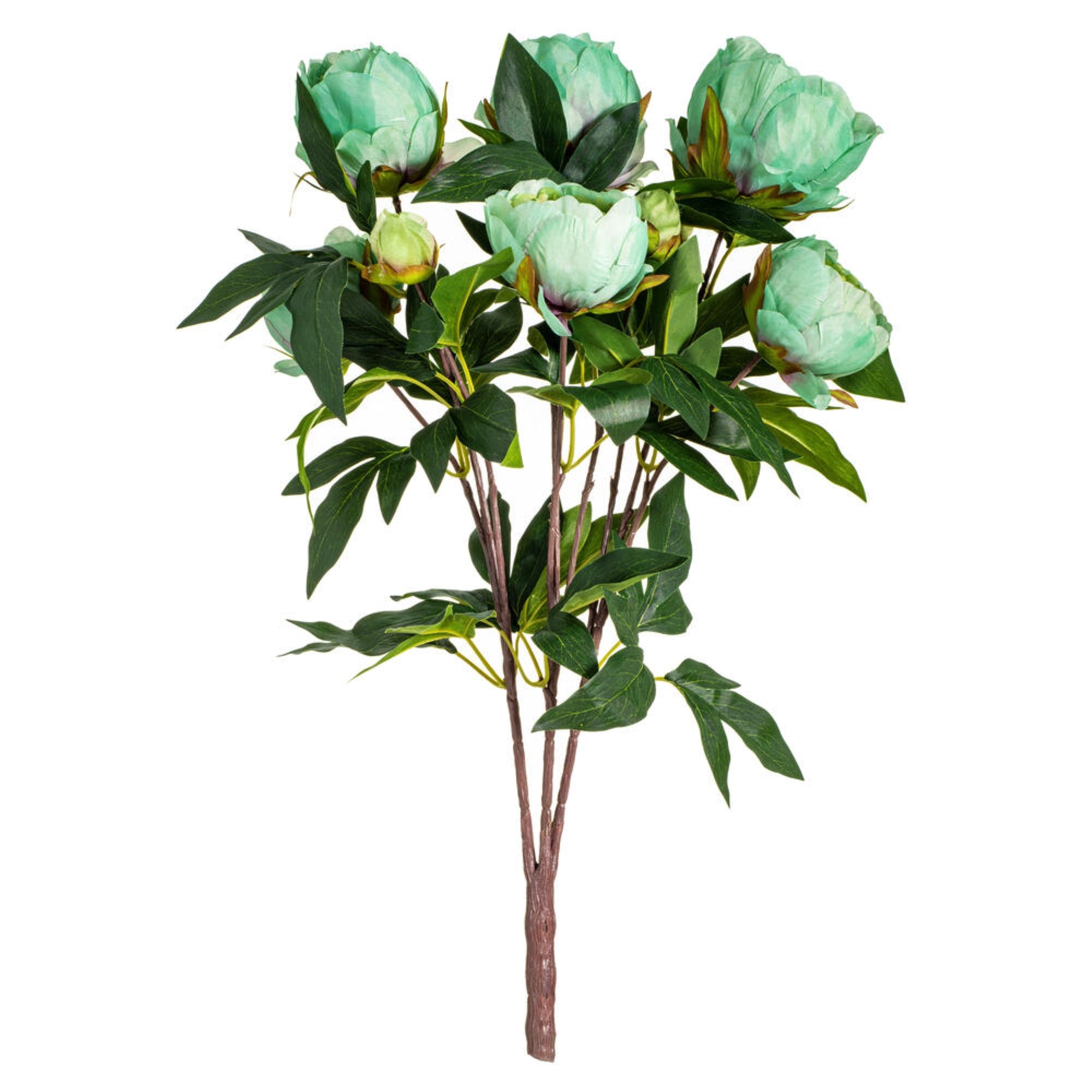 Vickerman 23” Artificial Green Peony Spray.