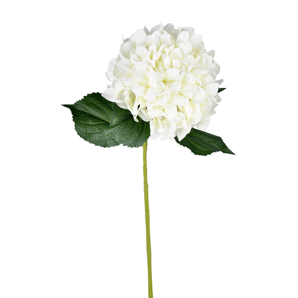 Vickerman 33” White Hydrangea Spray 2/pk - FD190411