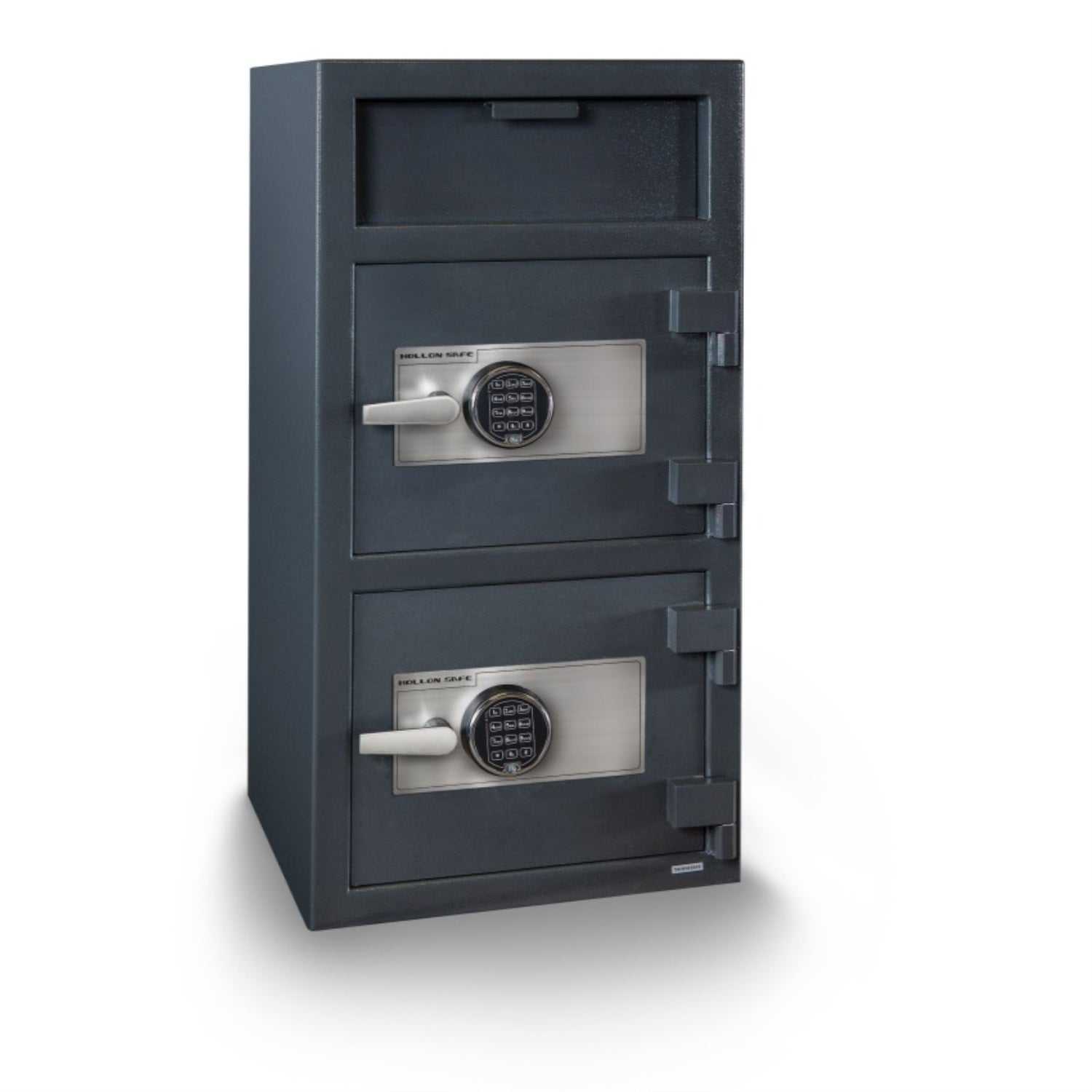 Double Door Depository Safe - Gray
