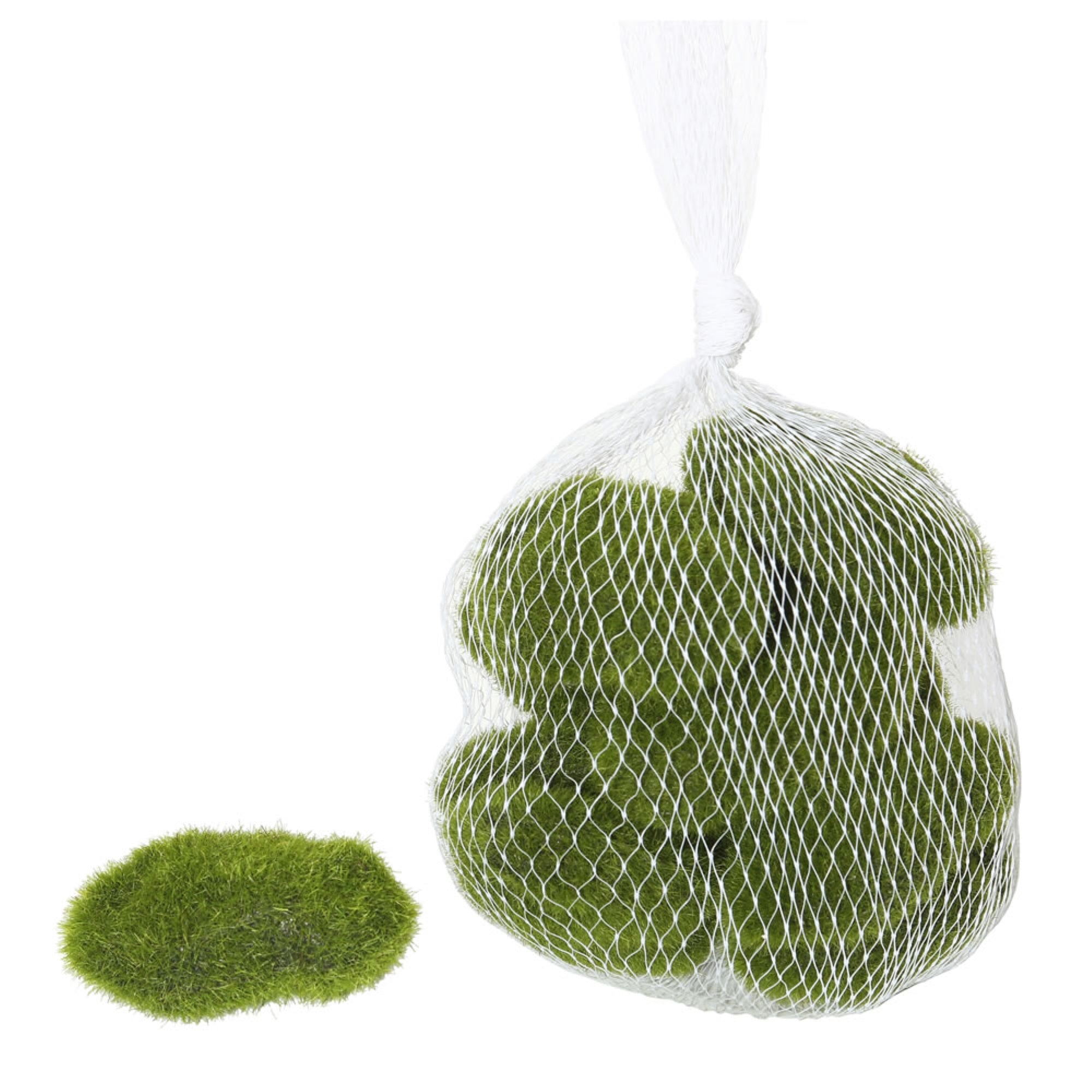 Vickerman Artificial Moss Covered Rocks there are 36 Rocks per Bag.