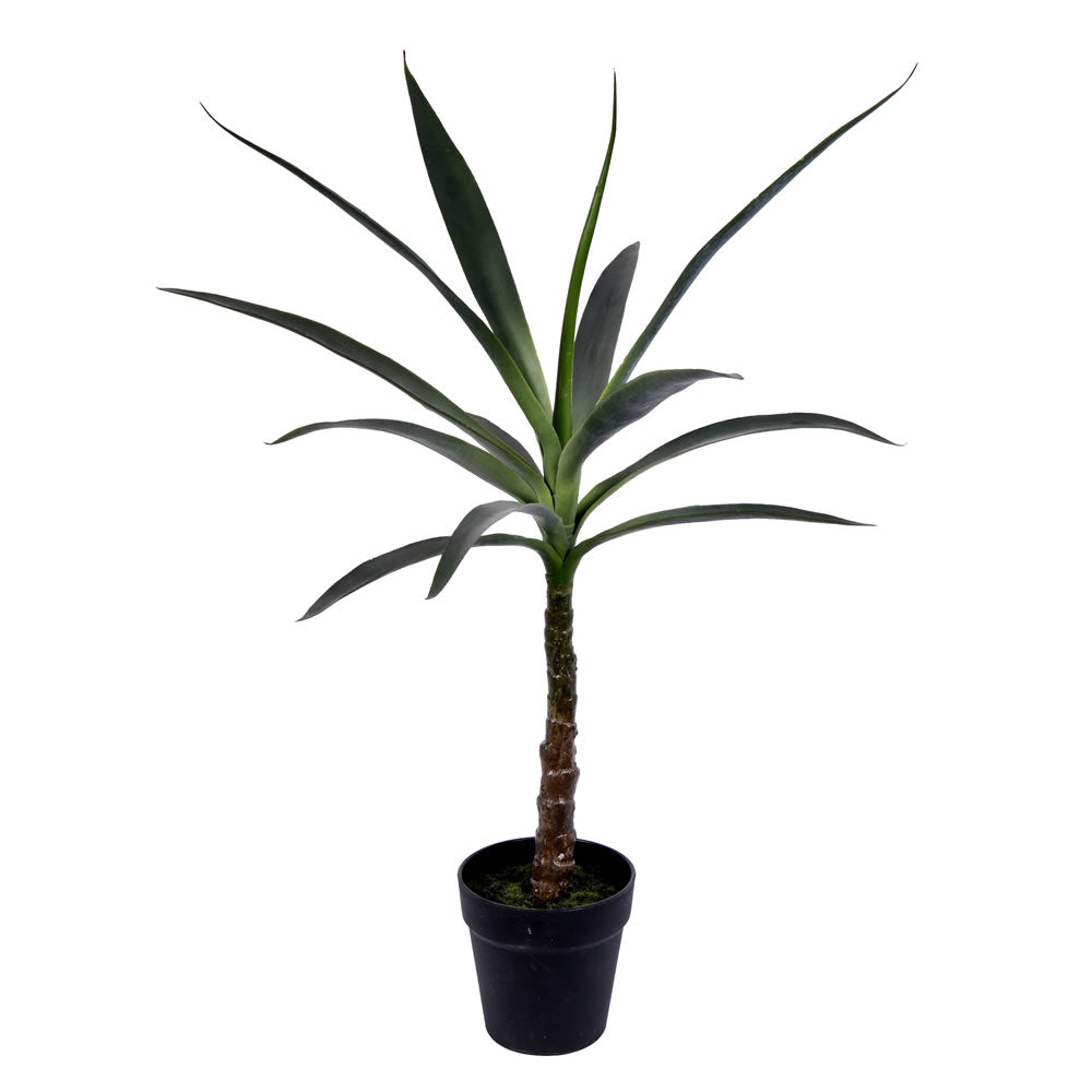 Vickerman 30” Green Potted Yucca Tree - FE192630