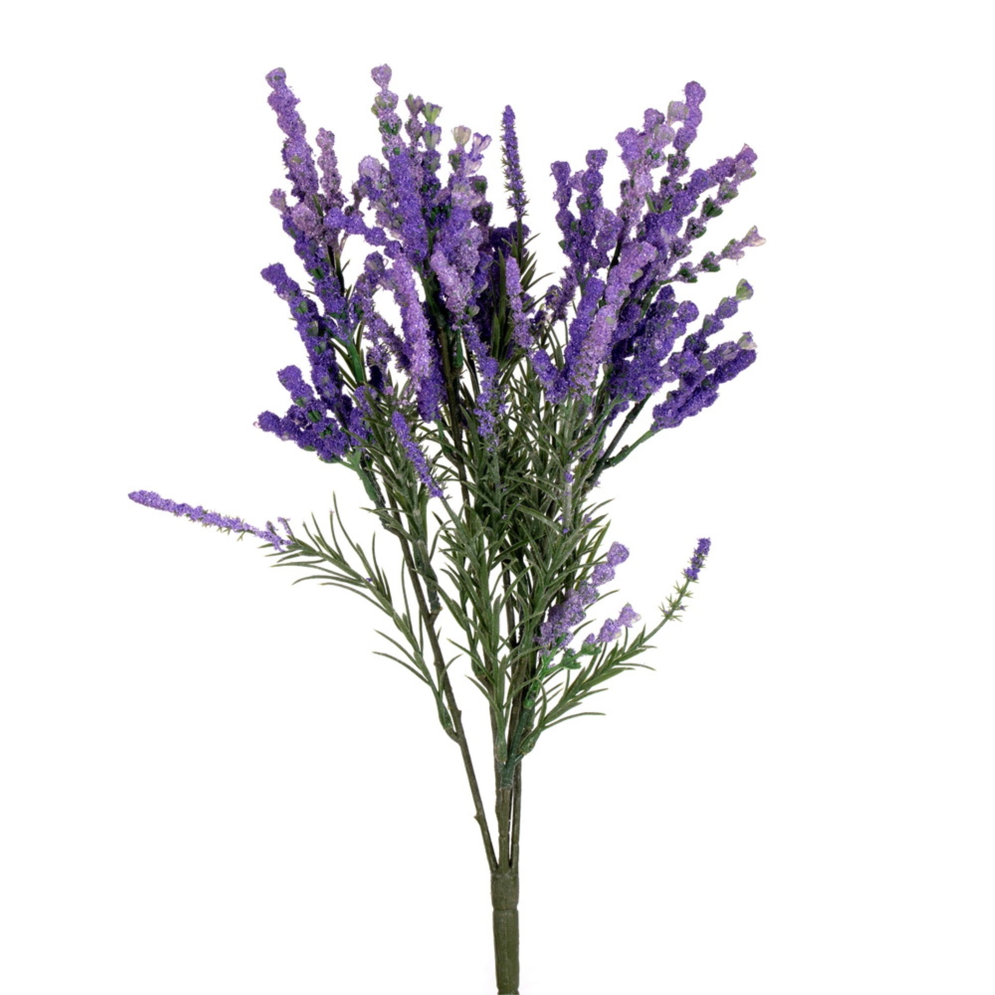 Vickerman 19” Purple Artificial Lavender Bush 2 per bag.