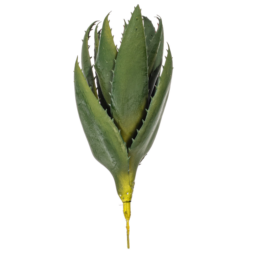 11.5” Artificial Green Aloe Stem 2/bag