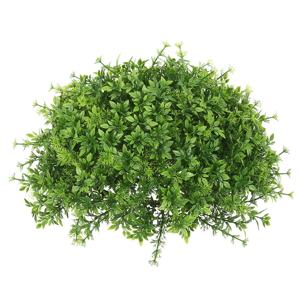 11″ Mixed Greenery Half Ball