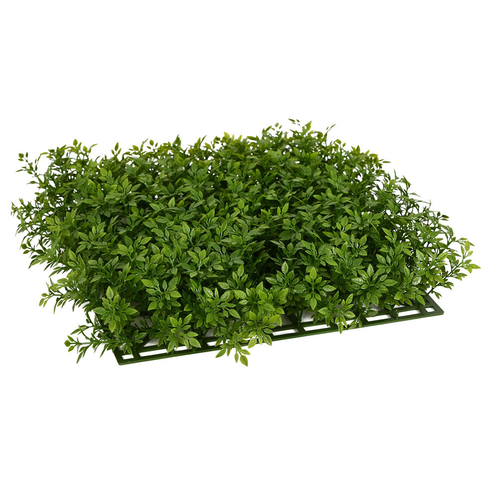Vickerman 11”x11”x2.5” Green Mini Leaf Mat UV 2/Pk - FF181301