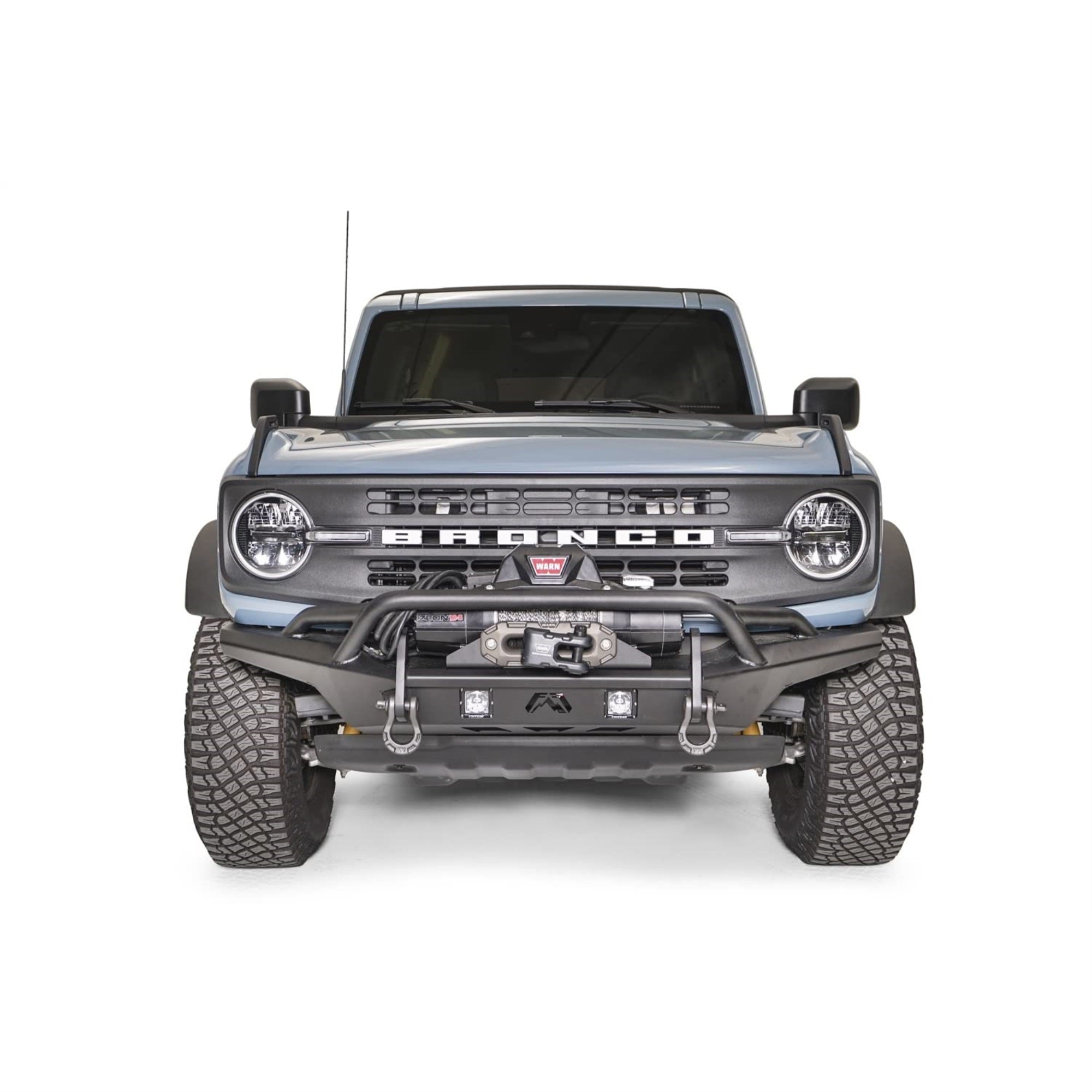 Fab Fours Inc. Fb21-B5252-1 Front Replacement Bumper Fits Ford Bronco