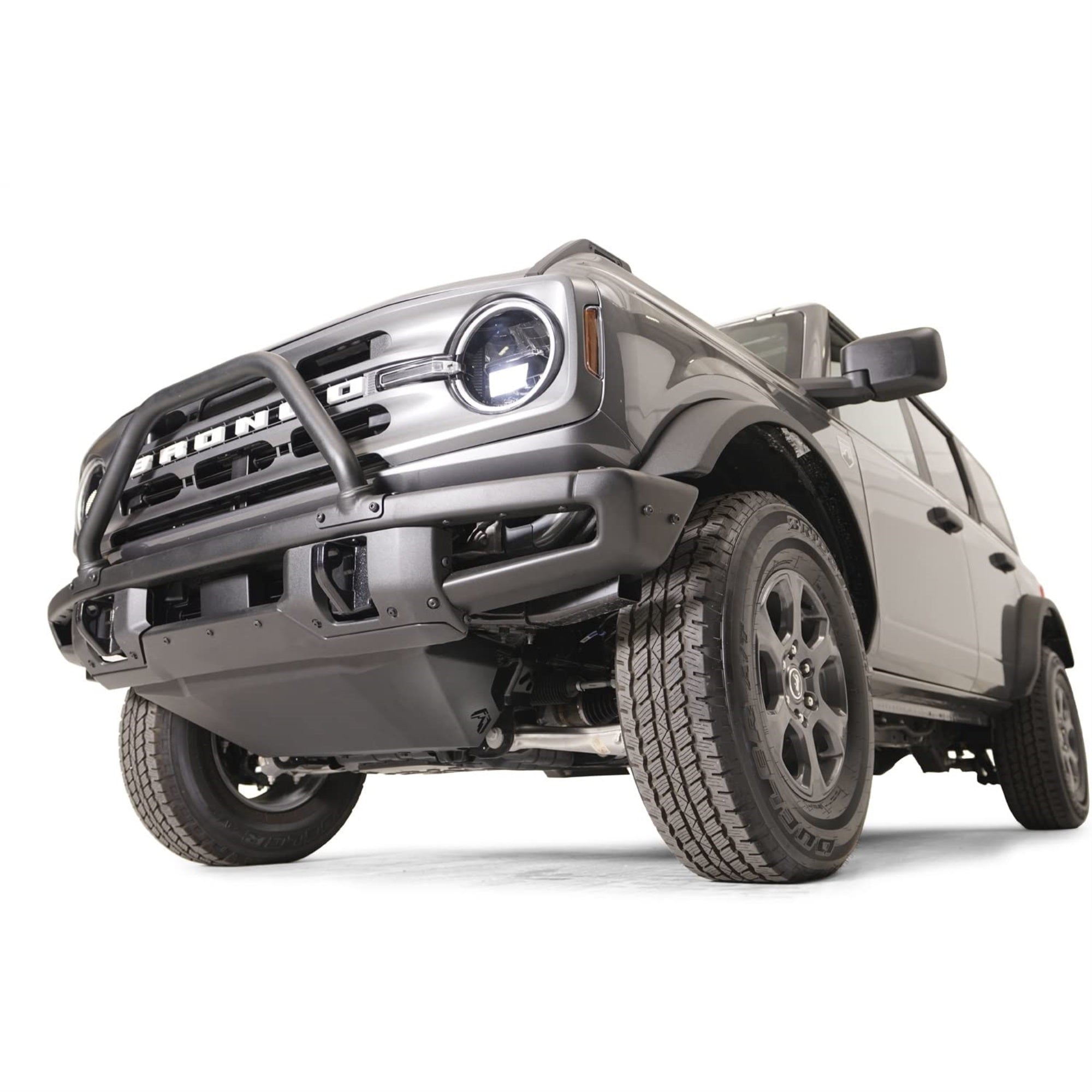 Fab Fours 21+ Bronco Skid Plate, Black (Fb21-Z5250-1)
