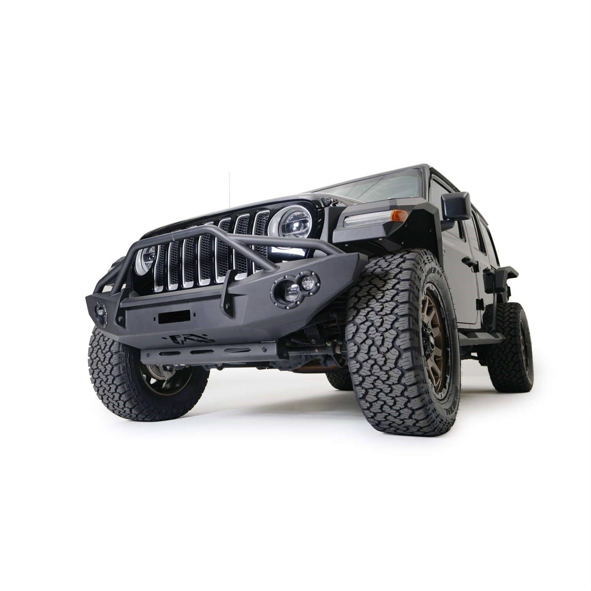 Fab Fours Inc. M6250-1 Sway Bar Cover Fits Jeep Wrangler, Black