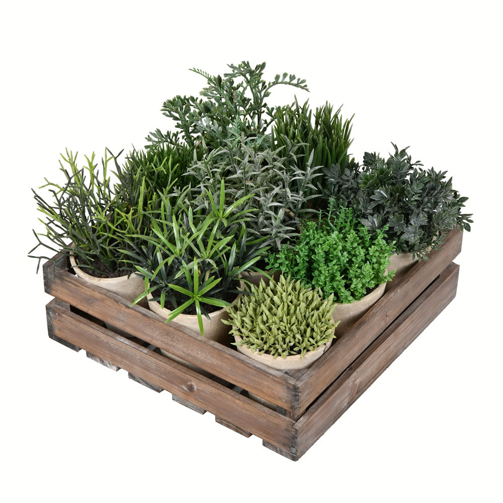 Vickerman 8” Potted Garden Grass - FG190601