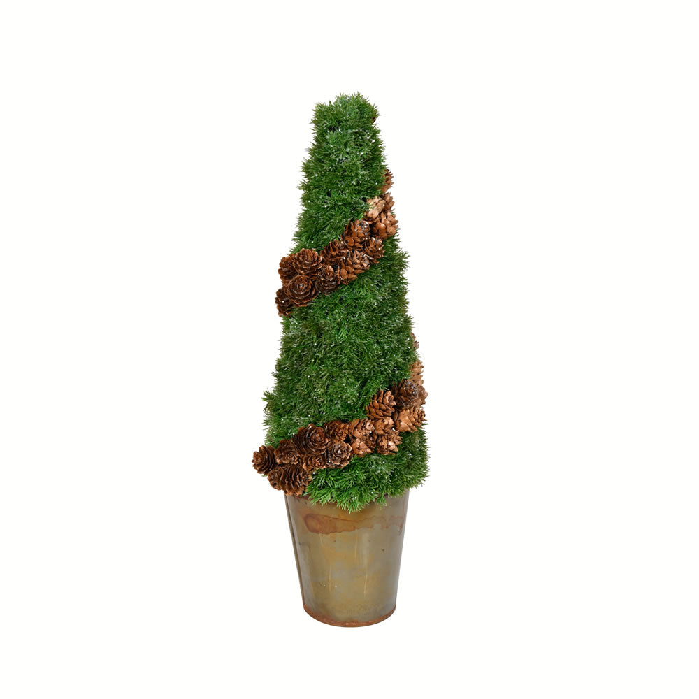 Vickerman 18” Potted Cedar Tree - FG191418