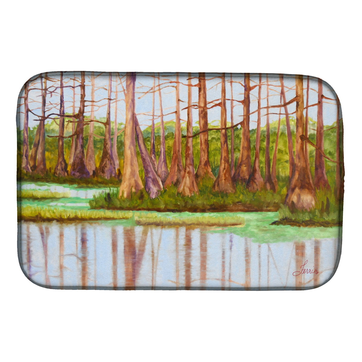 Bayou By Ferris Hotard Dish Drying Mat