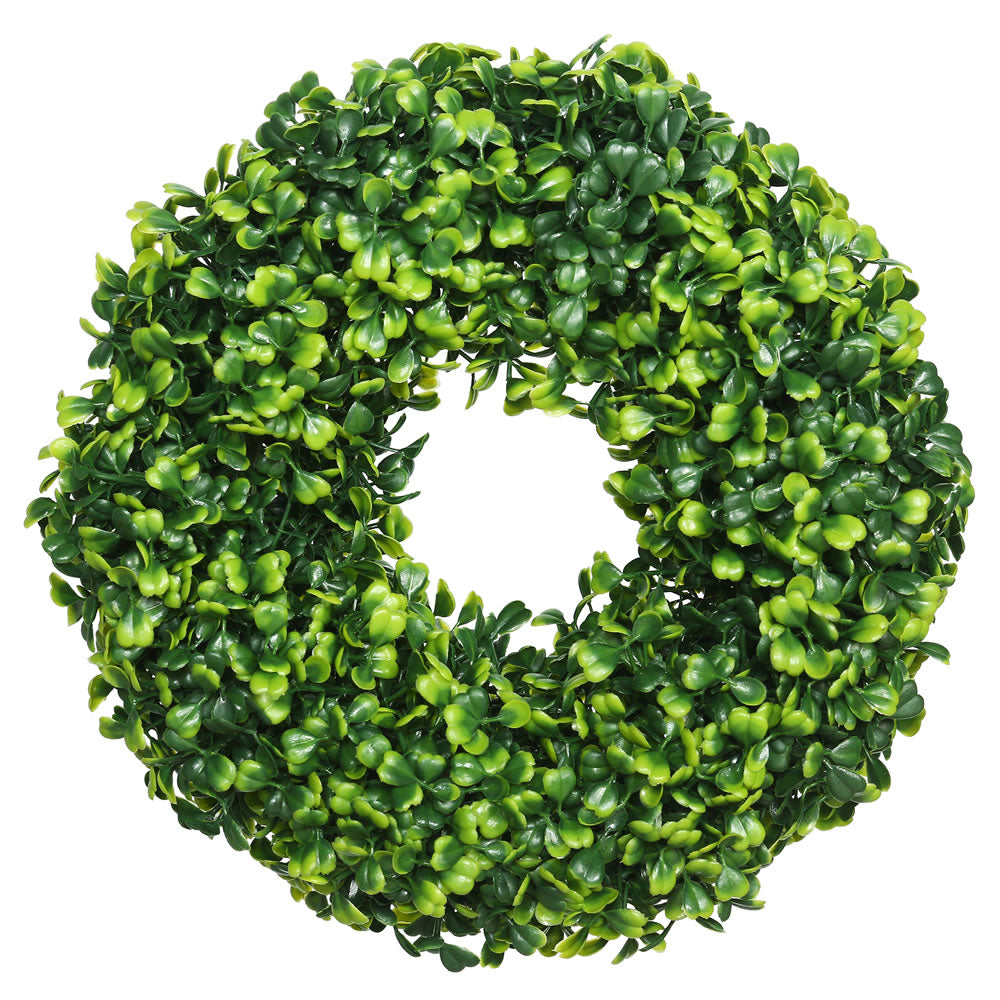 Vickerman 10″ Mini Button Leaf Wreath - FI170501