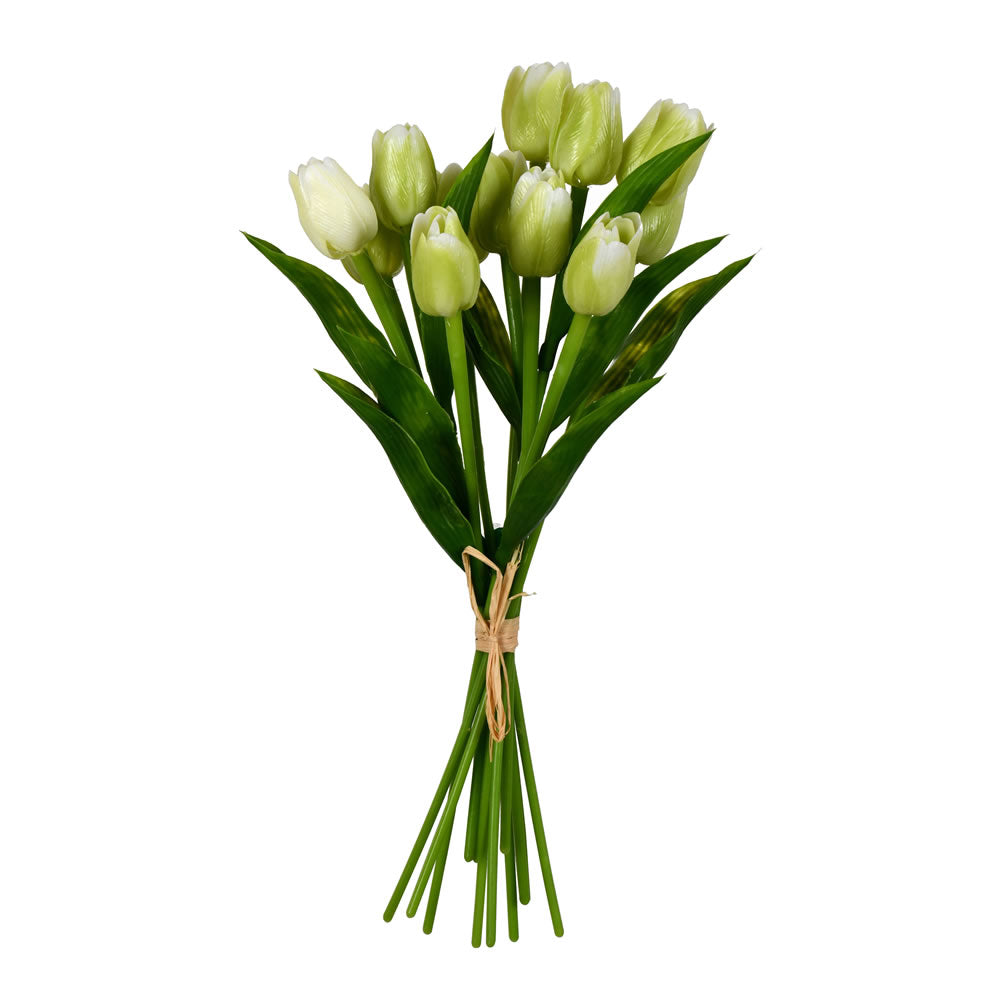 Vickerman 14” Green Tulip Bundle 2/pk - FI190304