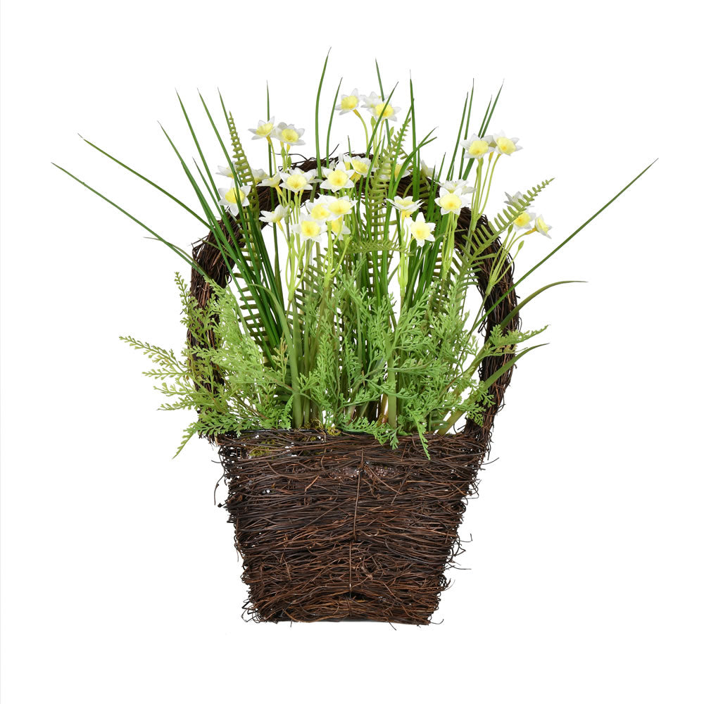 Vickerman 18” Daffodil In Basket - FJ190818