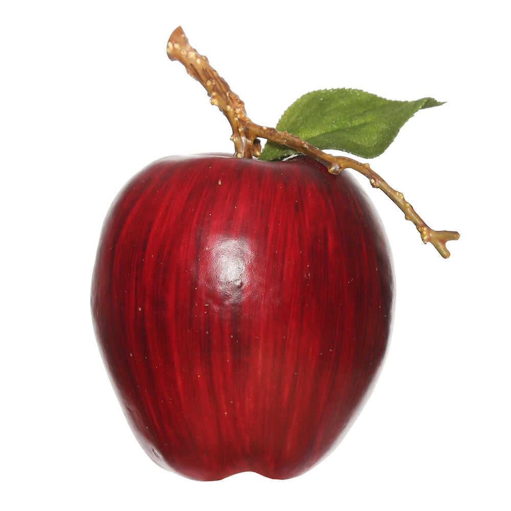 Vickerman 80MM Styrofoam Apple (Pk/6) - FK172001