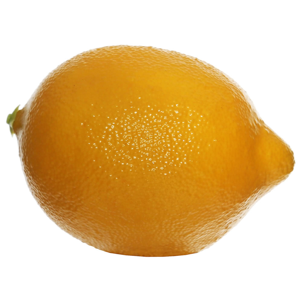 Vickerman 75MM  Styrofoam Lemon (Pk/12) - FK172301