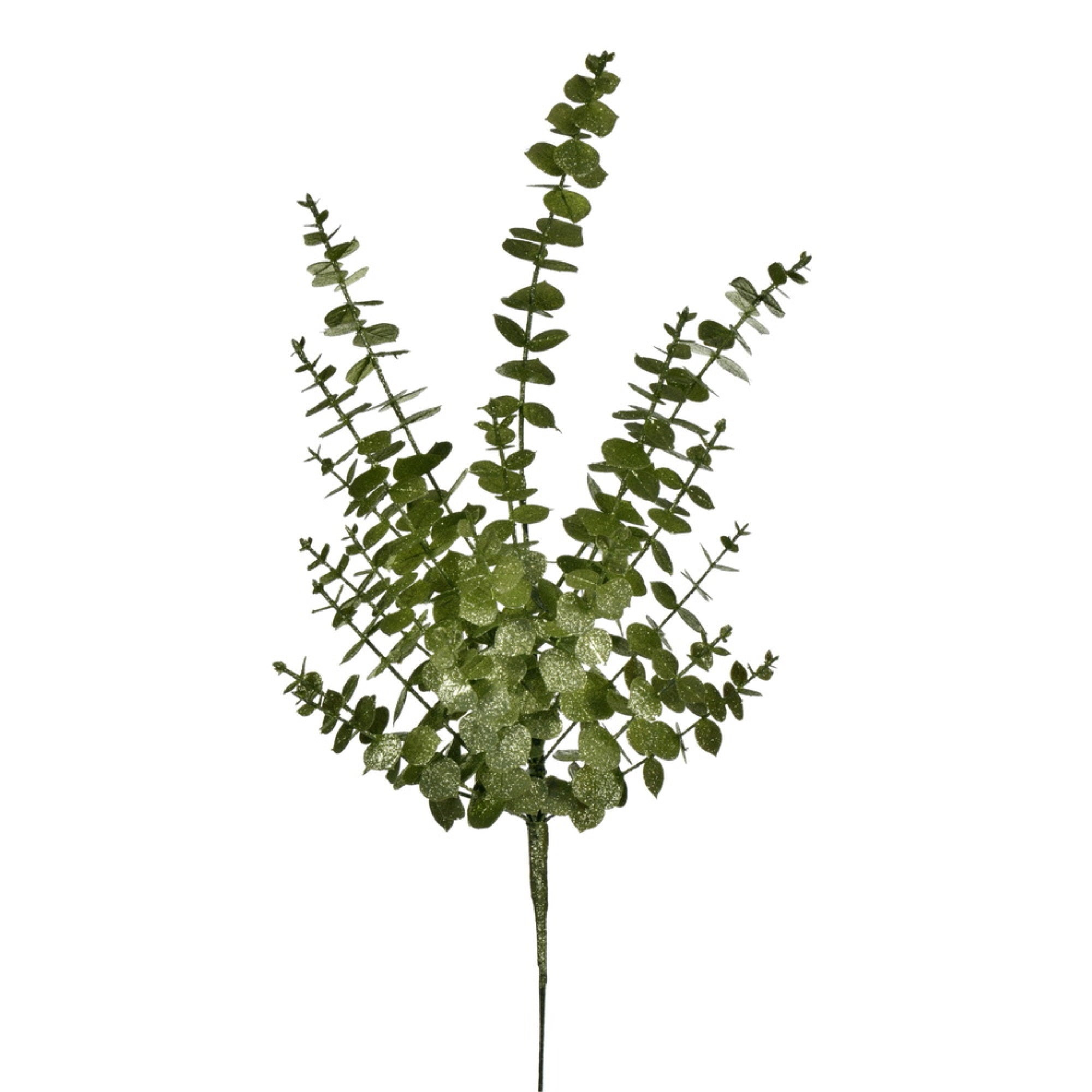 Vickerman 28” Lime Artificial Eucalyptus Glitter Spray 2 per bag.