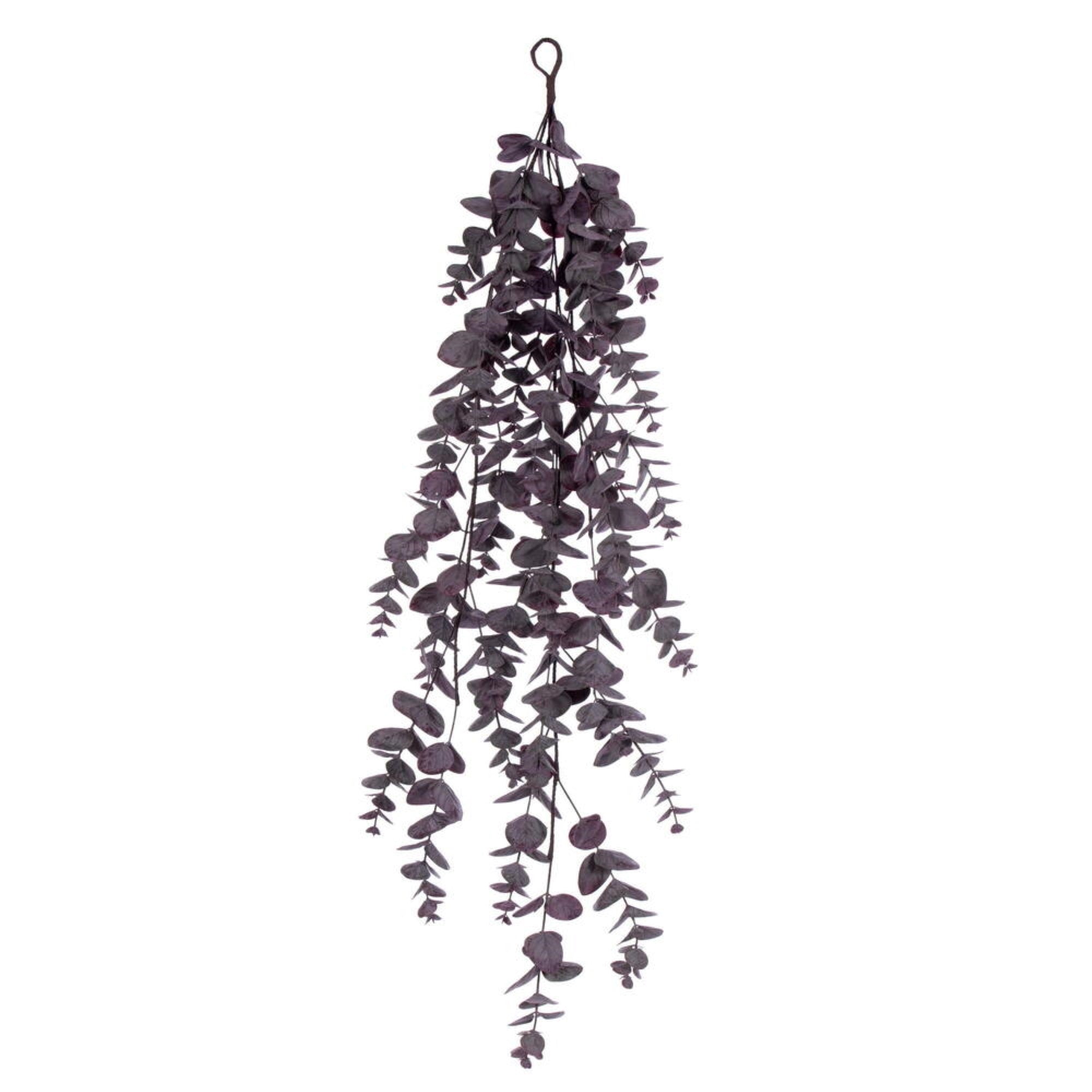 36″ Burgundy Spiral Eucalyptus Vine
