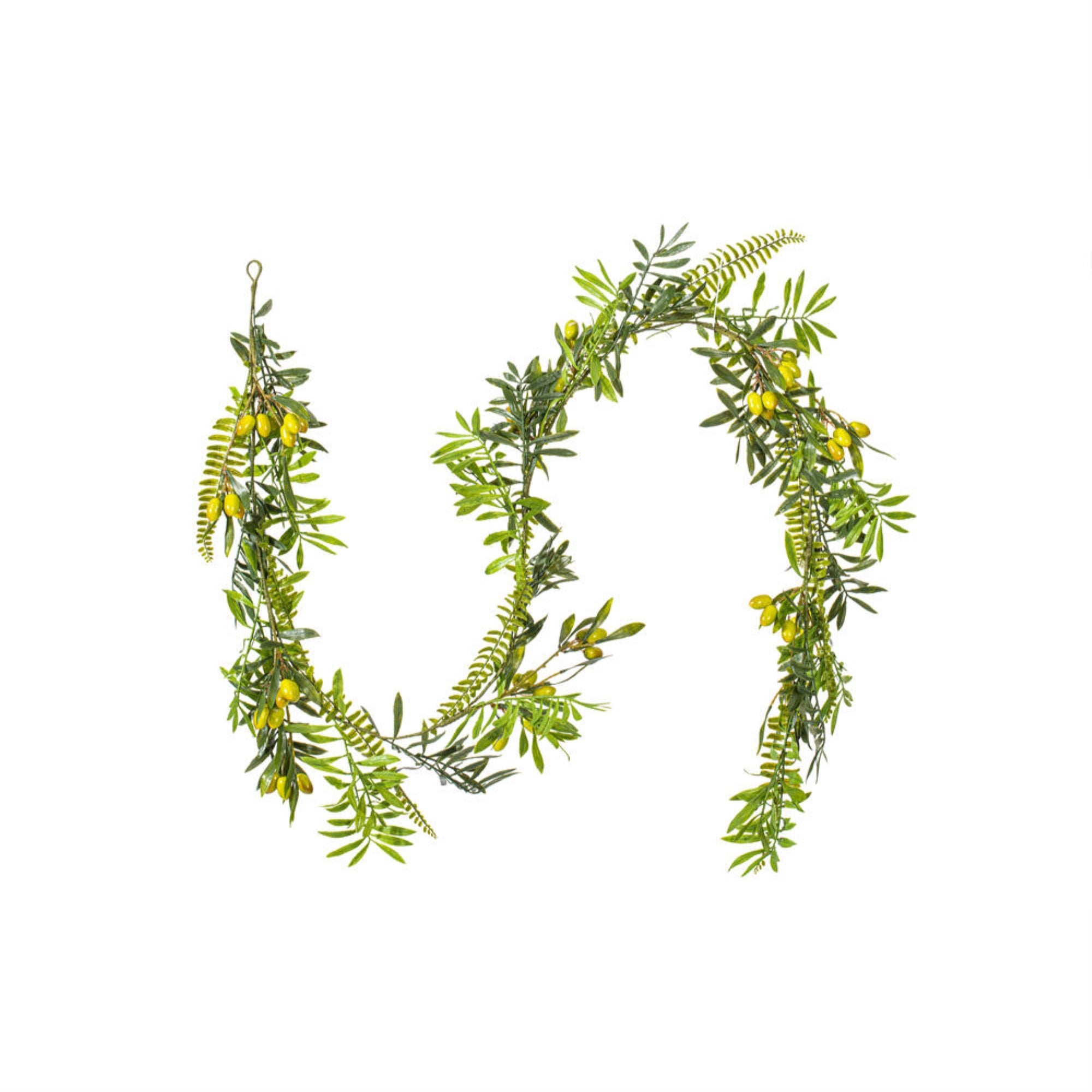 6' Mixed Olive Leaf Garland