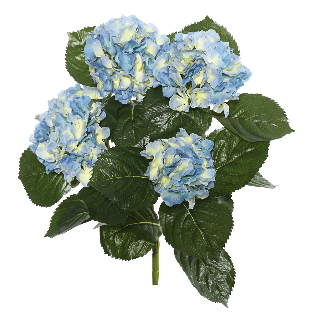 Vickerman 17.5″ Blue Hydrangea Bush - FL171513