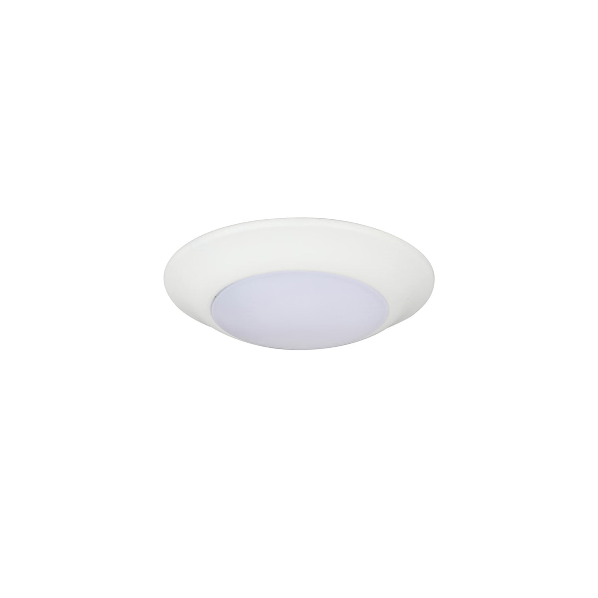 6 In. Color Selectable Led Ceiling Disk Light In White (11W) - 2700K/3000K/4000K