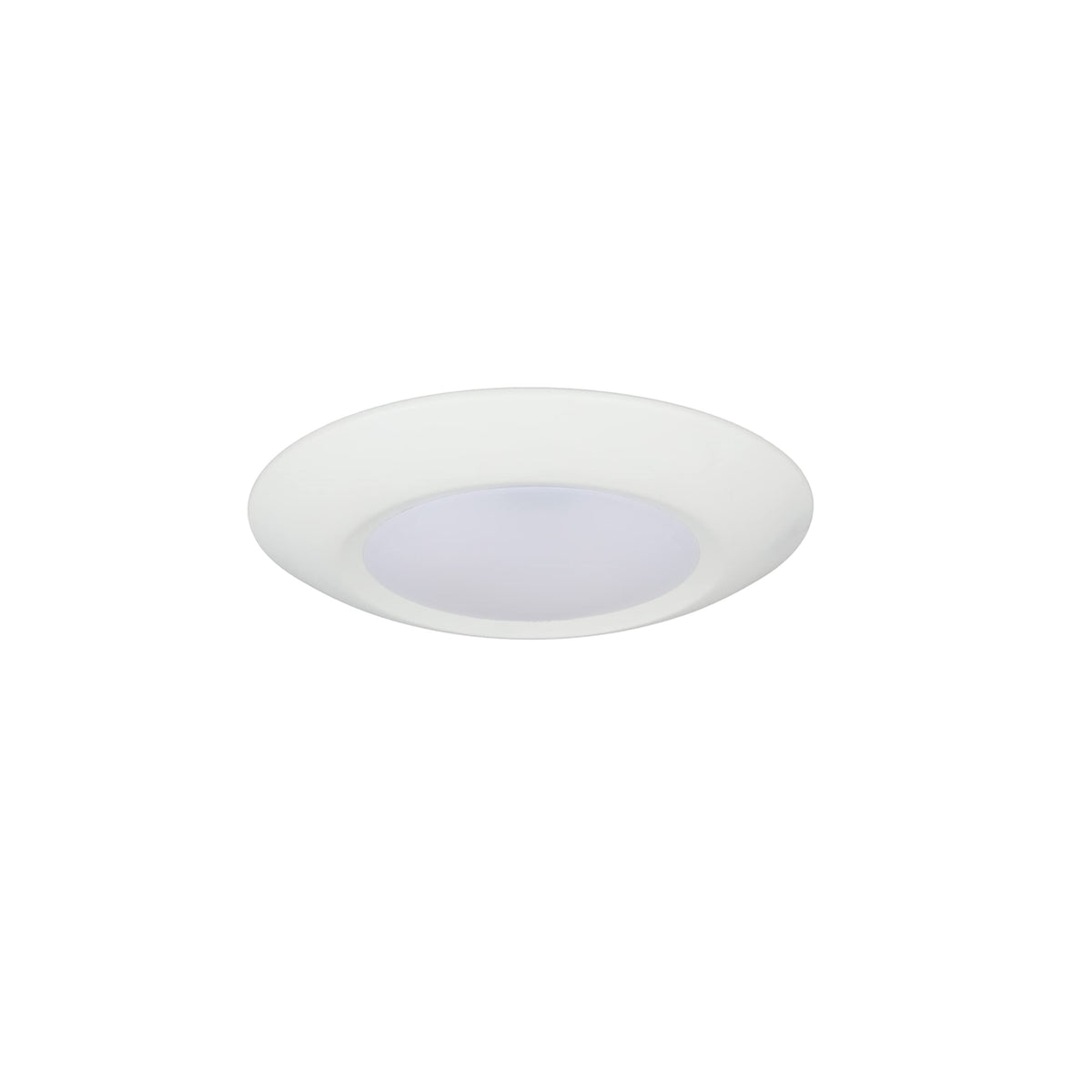7-2/5 In. Color Selectable Led Ceiling Disk Light In White (16.5W) - 2700K/3000K/5000K