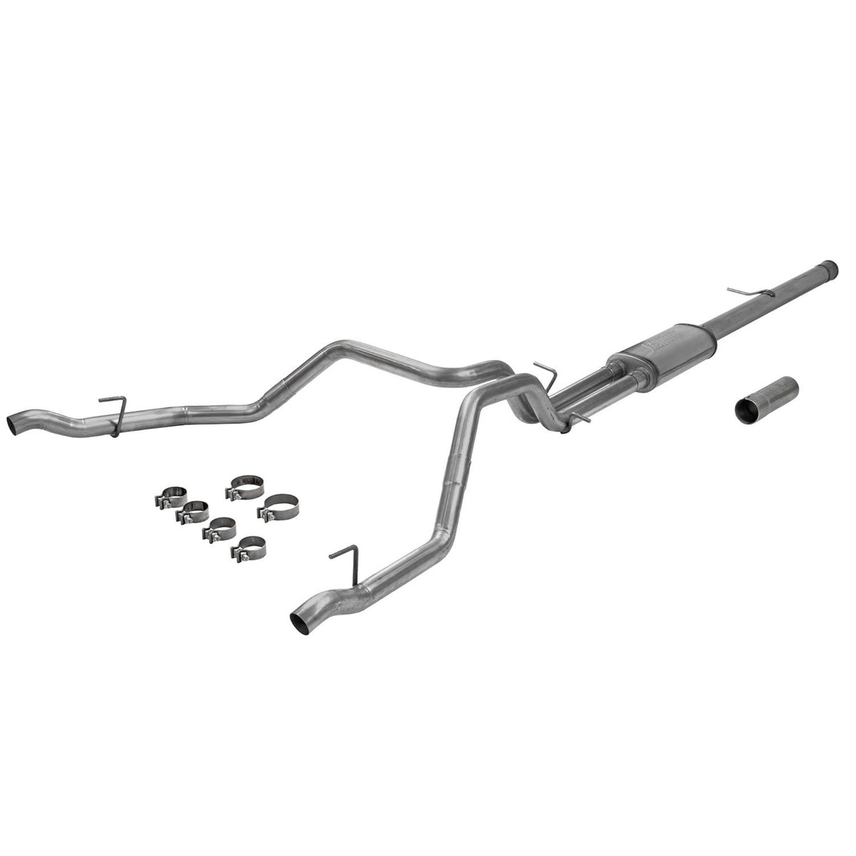 Flowmaster 717890 Flowfx Cat-Back Exhaust System Stainless 3.5 To Dual 2.5 In