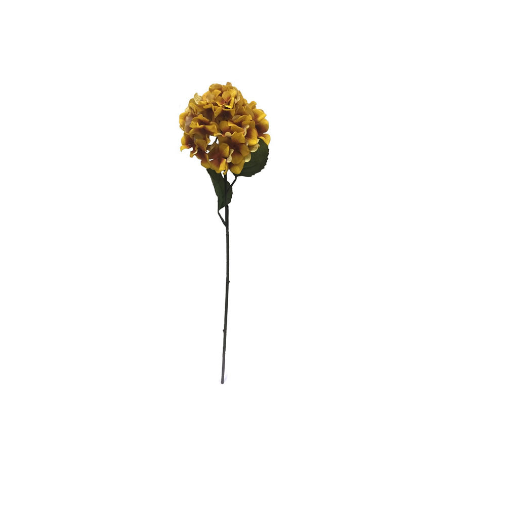 Vickerman 27” Mustard Hydrangea Stem 3/Pk - FM181901