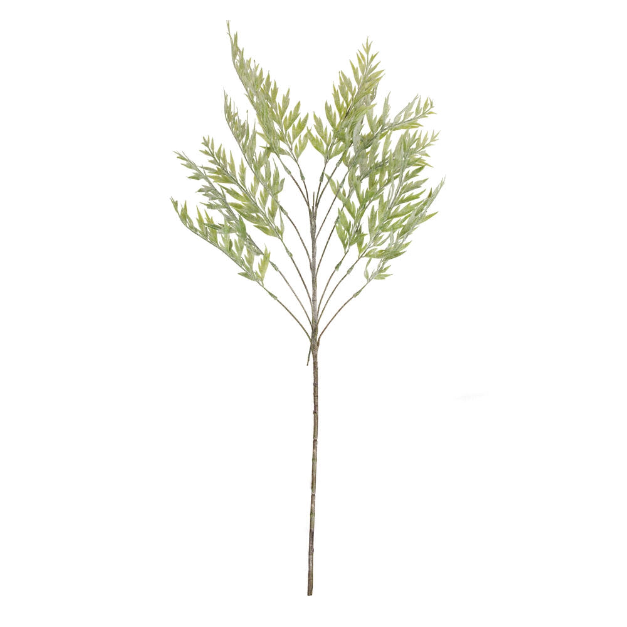 34” Light Green Tropical Fern Spray 2/bg