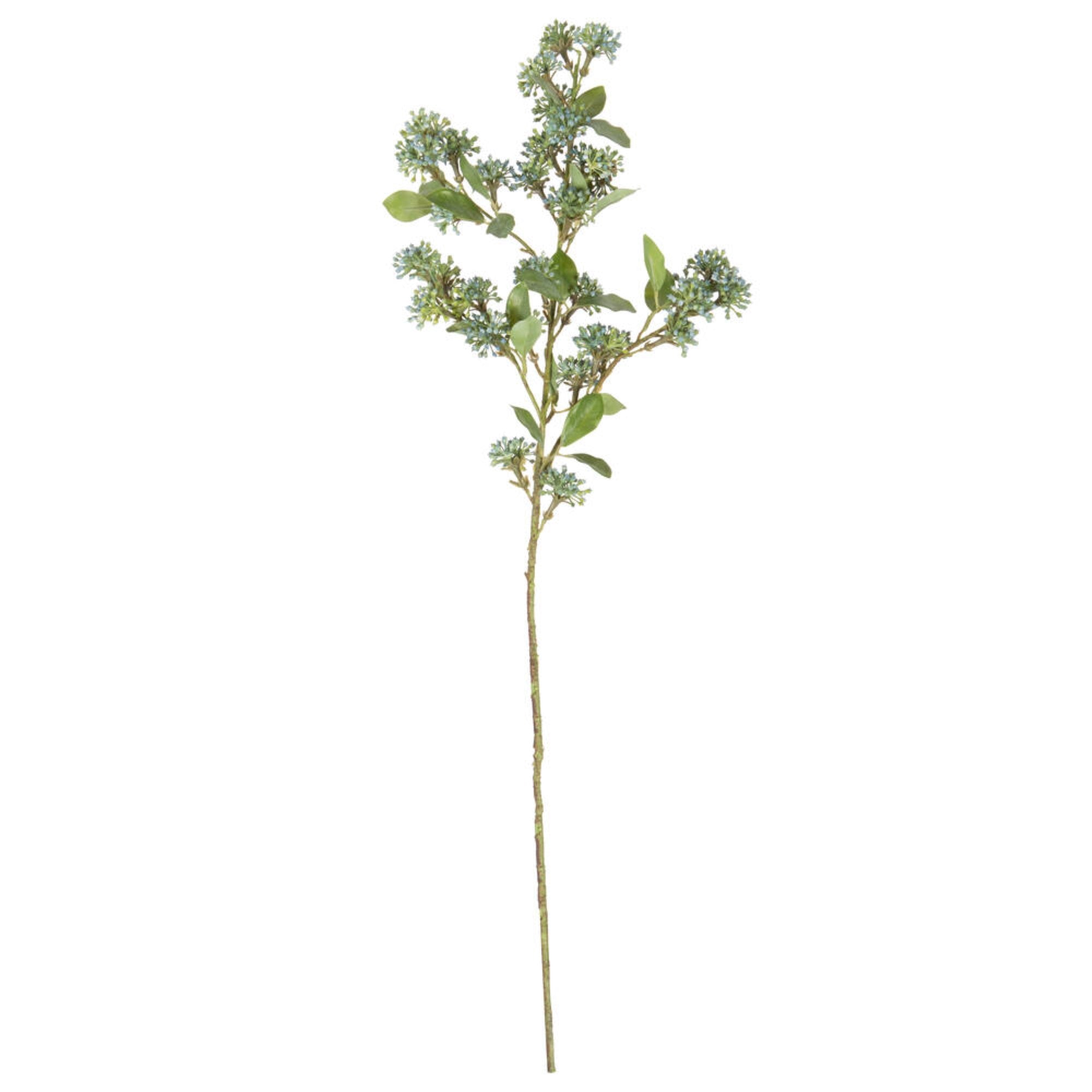 31” Cerulean Blue Wild Berry Spray 2/bag