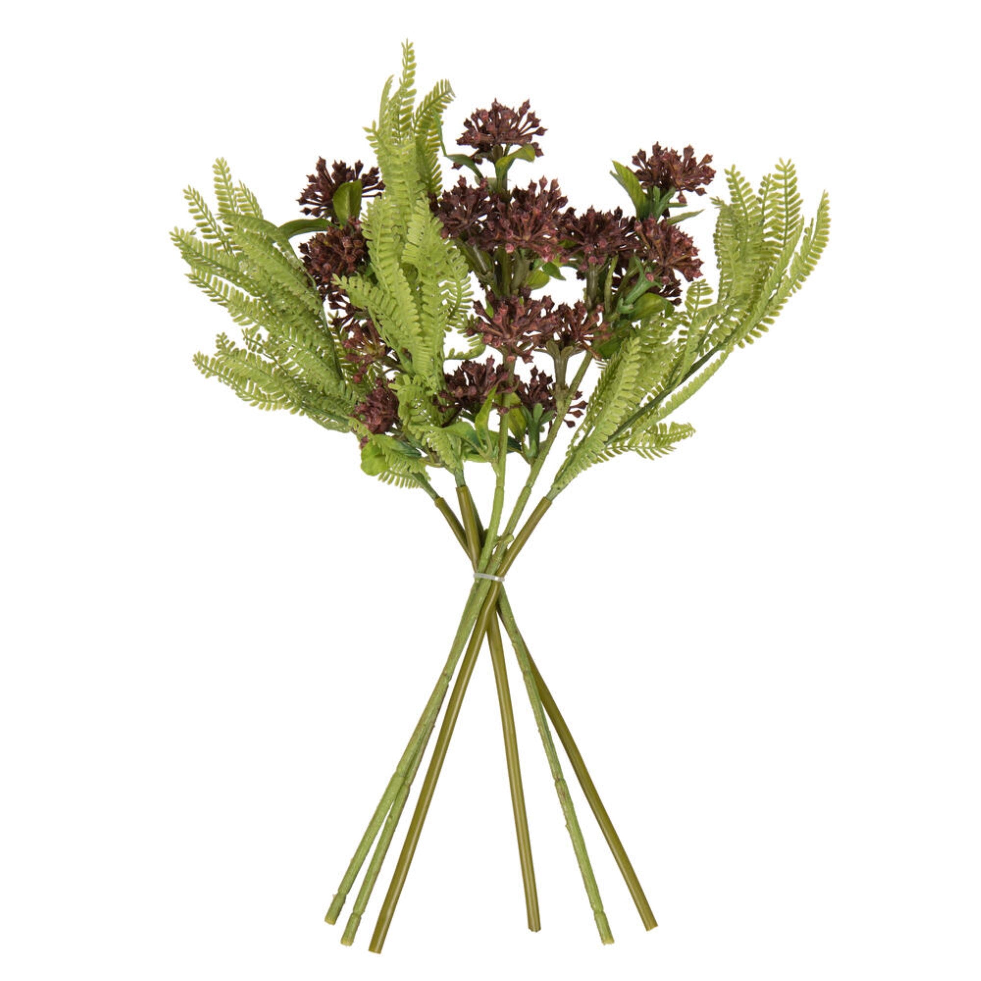 14” Mahogany Red Wild Berry Bundle 2/bag