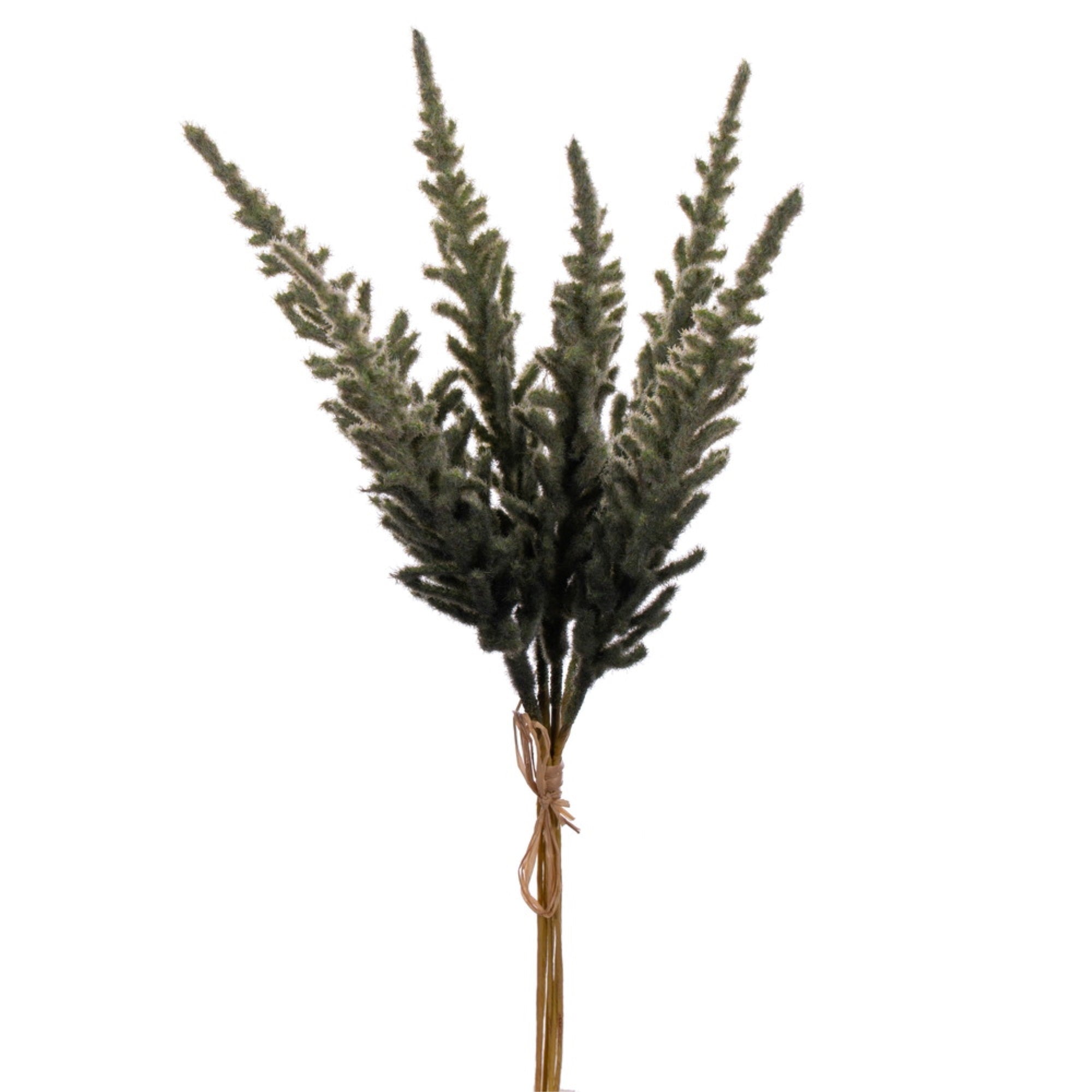 Vickerman 19.5” Dark Green Artificial Dried Wheat Bundle 3 pieces per bundle