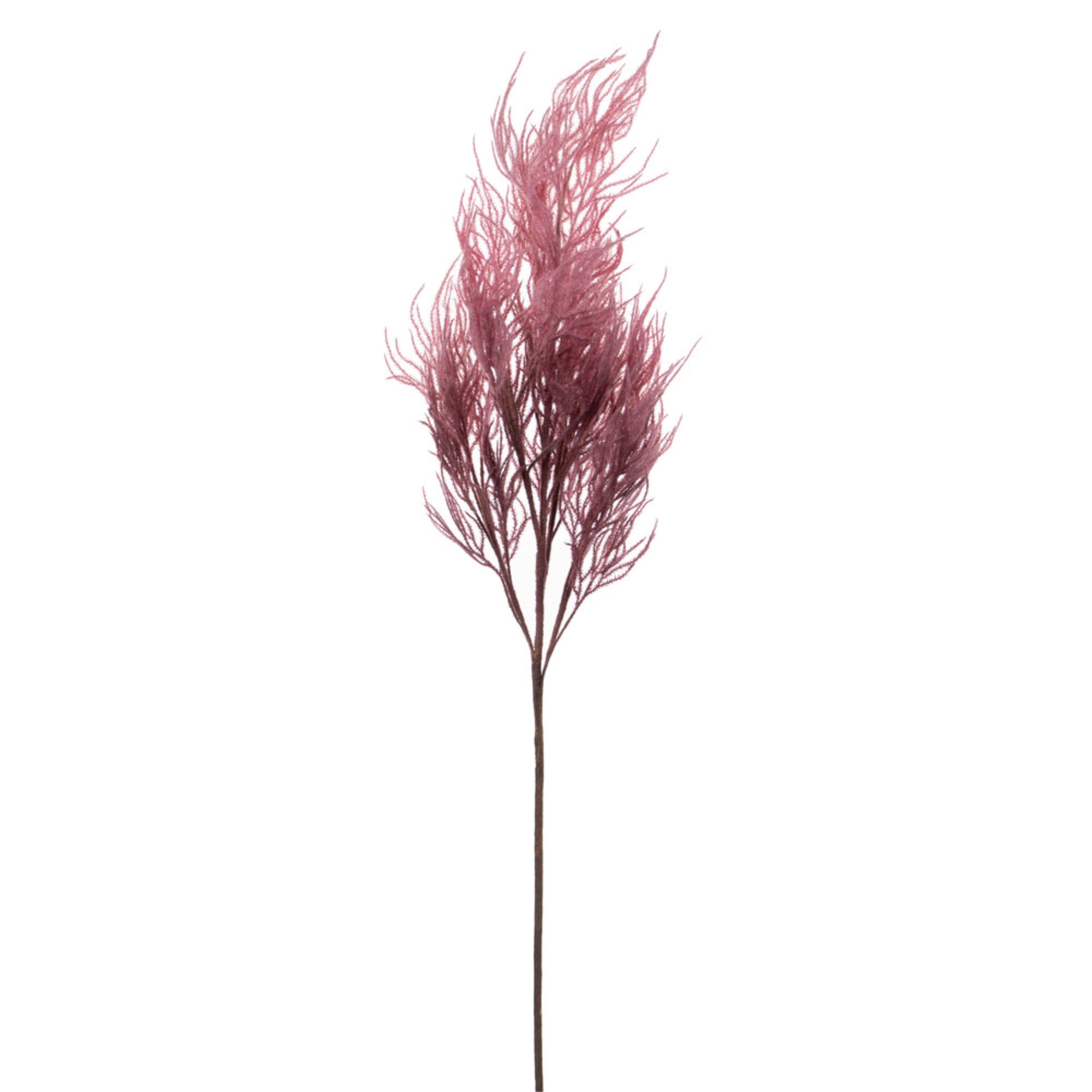 Vickerman 49” Pink Glitter Artificial Reed Spray.