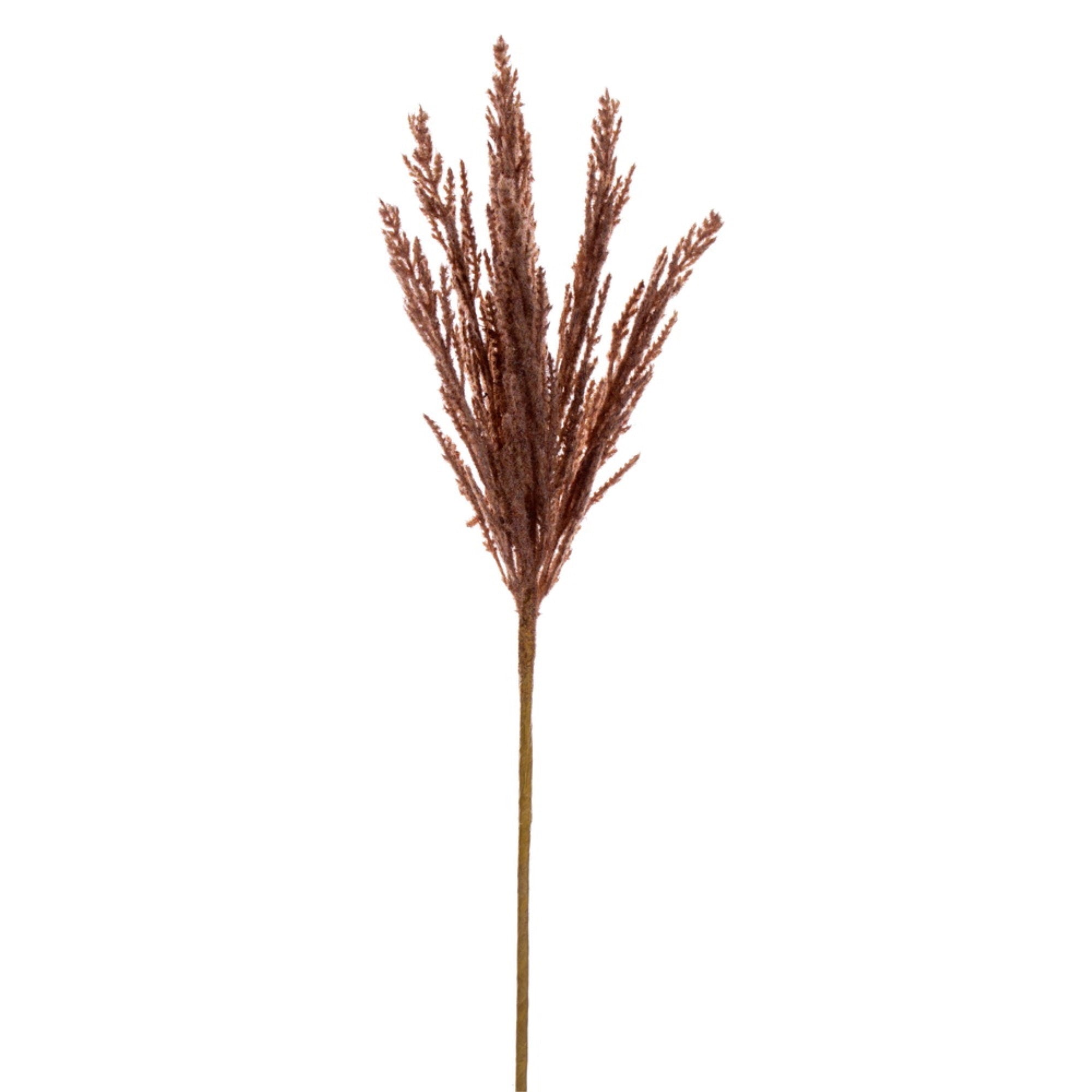 Vickerman 26” Brown Glitter Artificial Reed Spray 3 per bag.