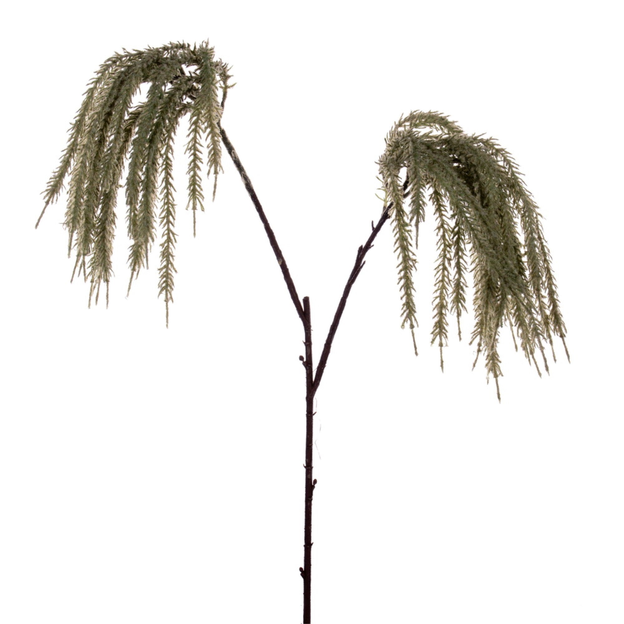 Vickerman 39” Green Glitter Reed Spray 2 per Bundle.